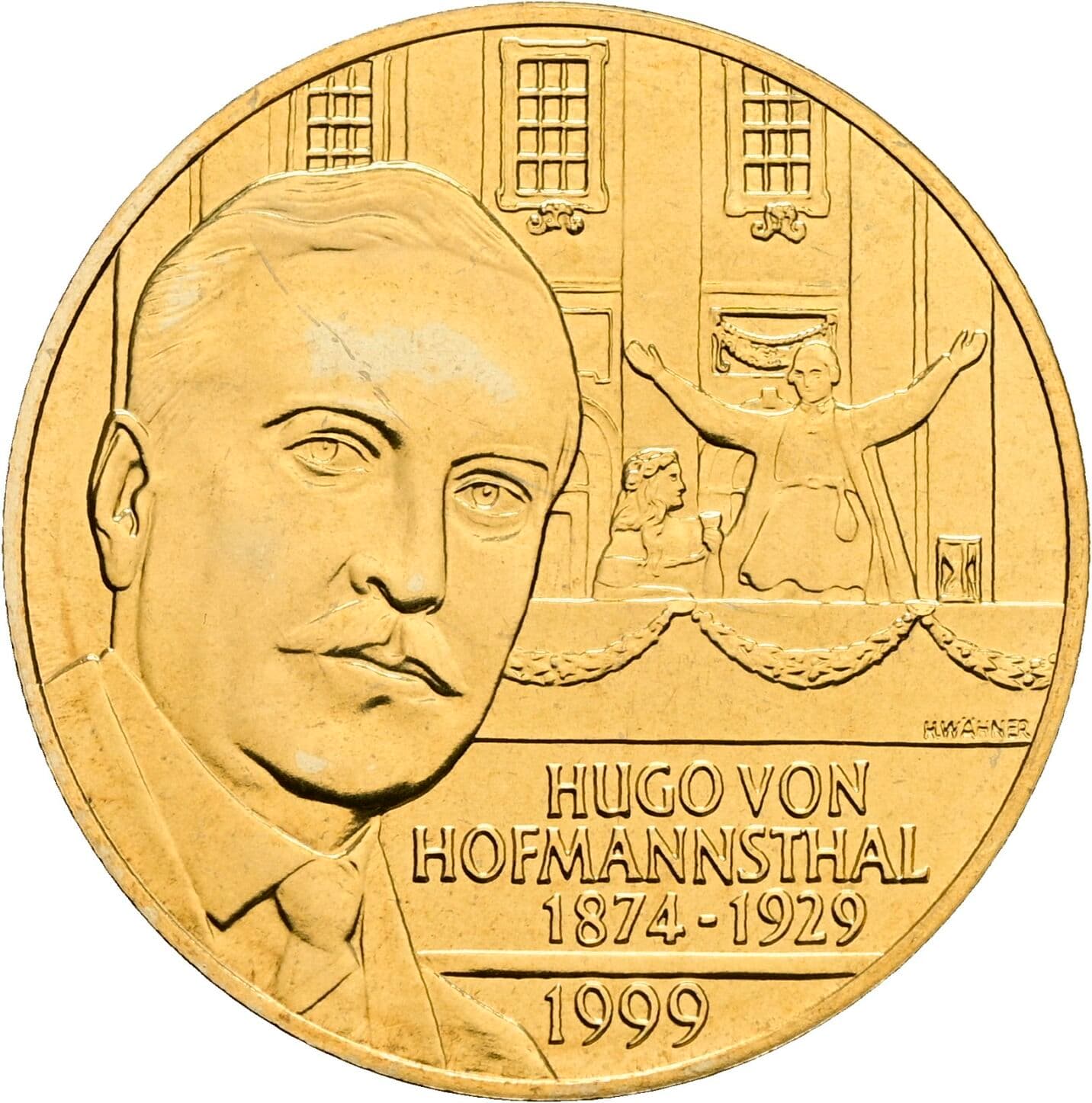 20 Schilling 1999 – Rückseite