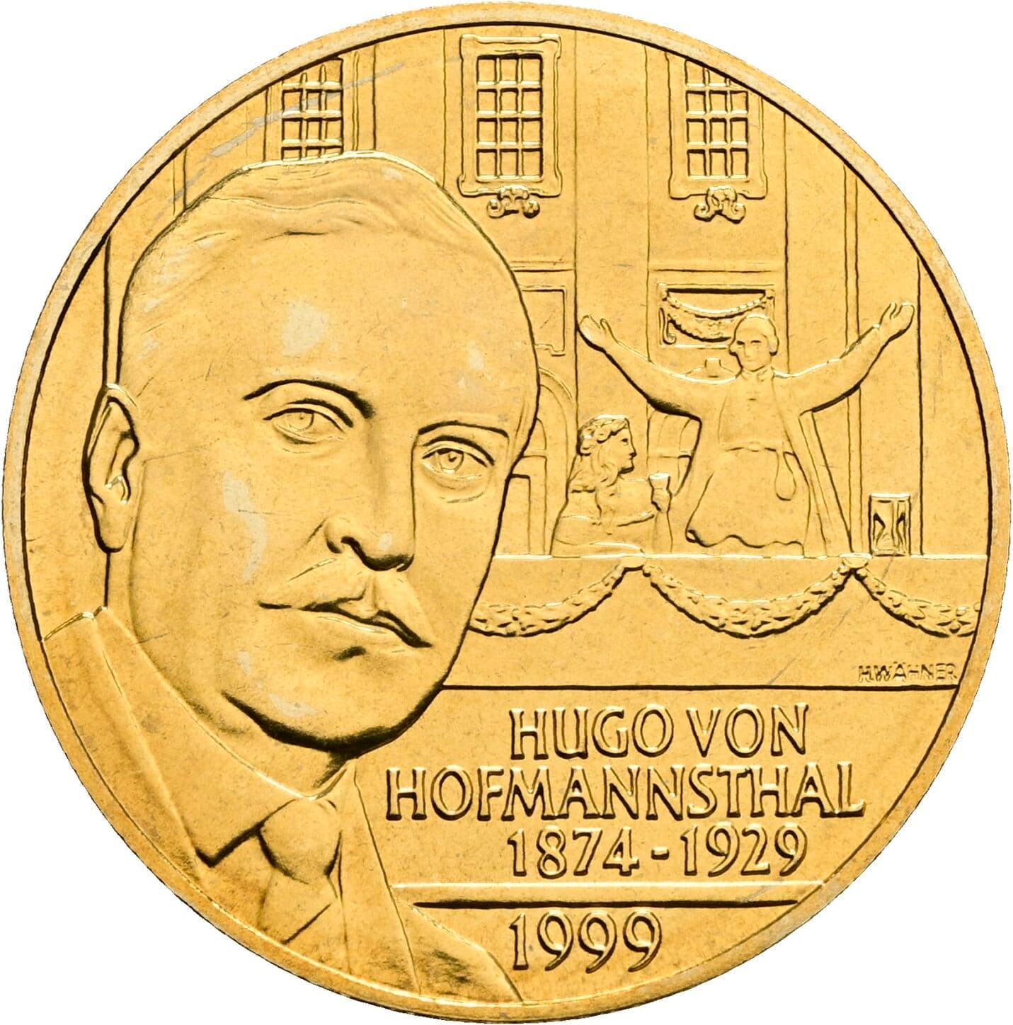 20 Schilling 1999 – Rückseite