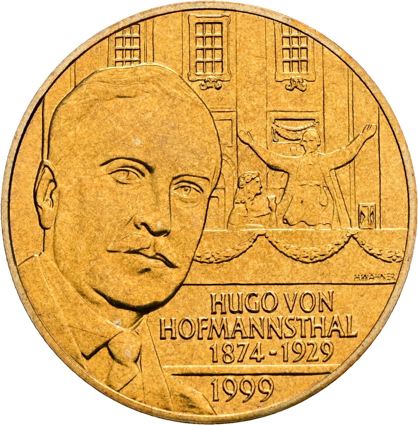 20 Schilling 1999 – Rückseite
