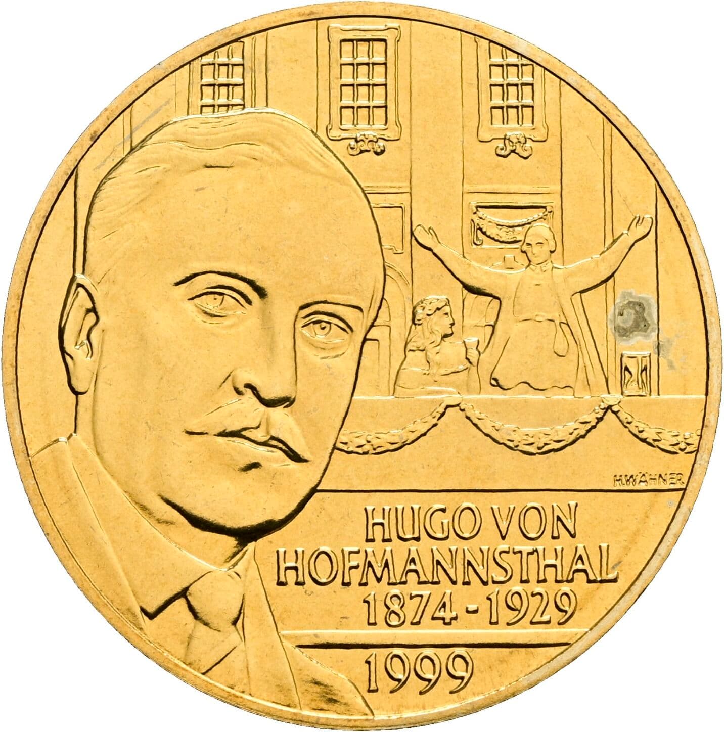 20 Schilling 1999 – Rückseite