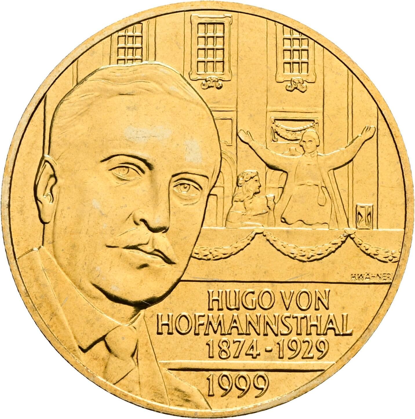 20 Schilling 1999 – Rückseite