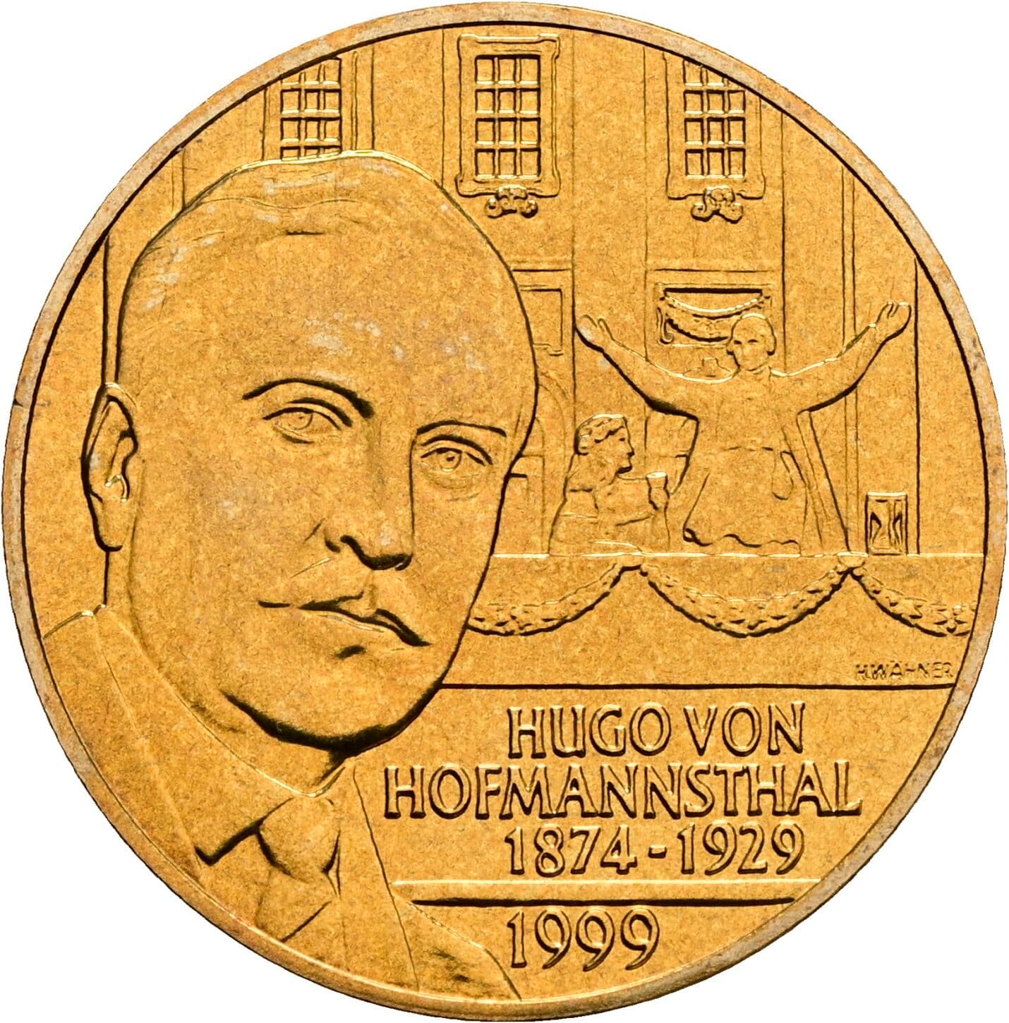 20 Schilling 1999 – Rückseite