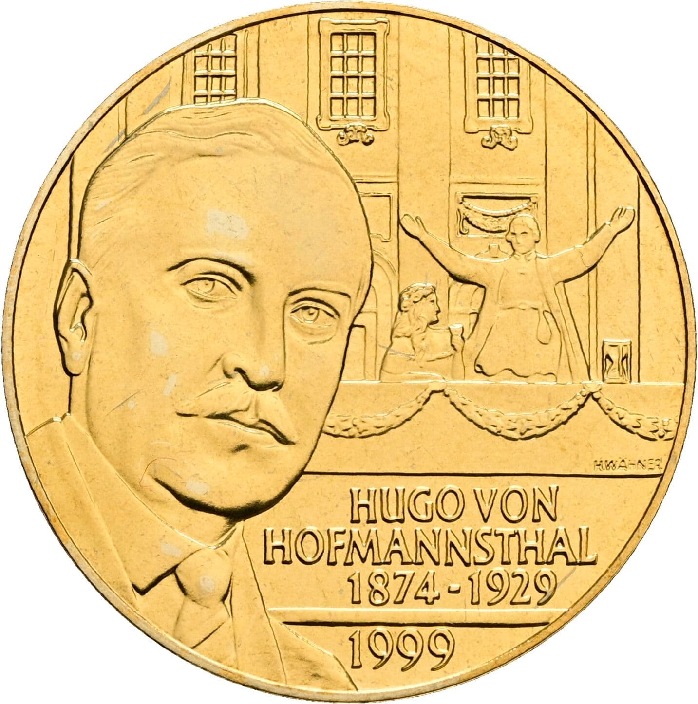 20 Schilling 1999 – Rückseite