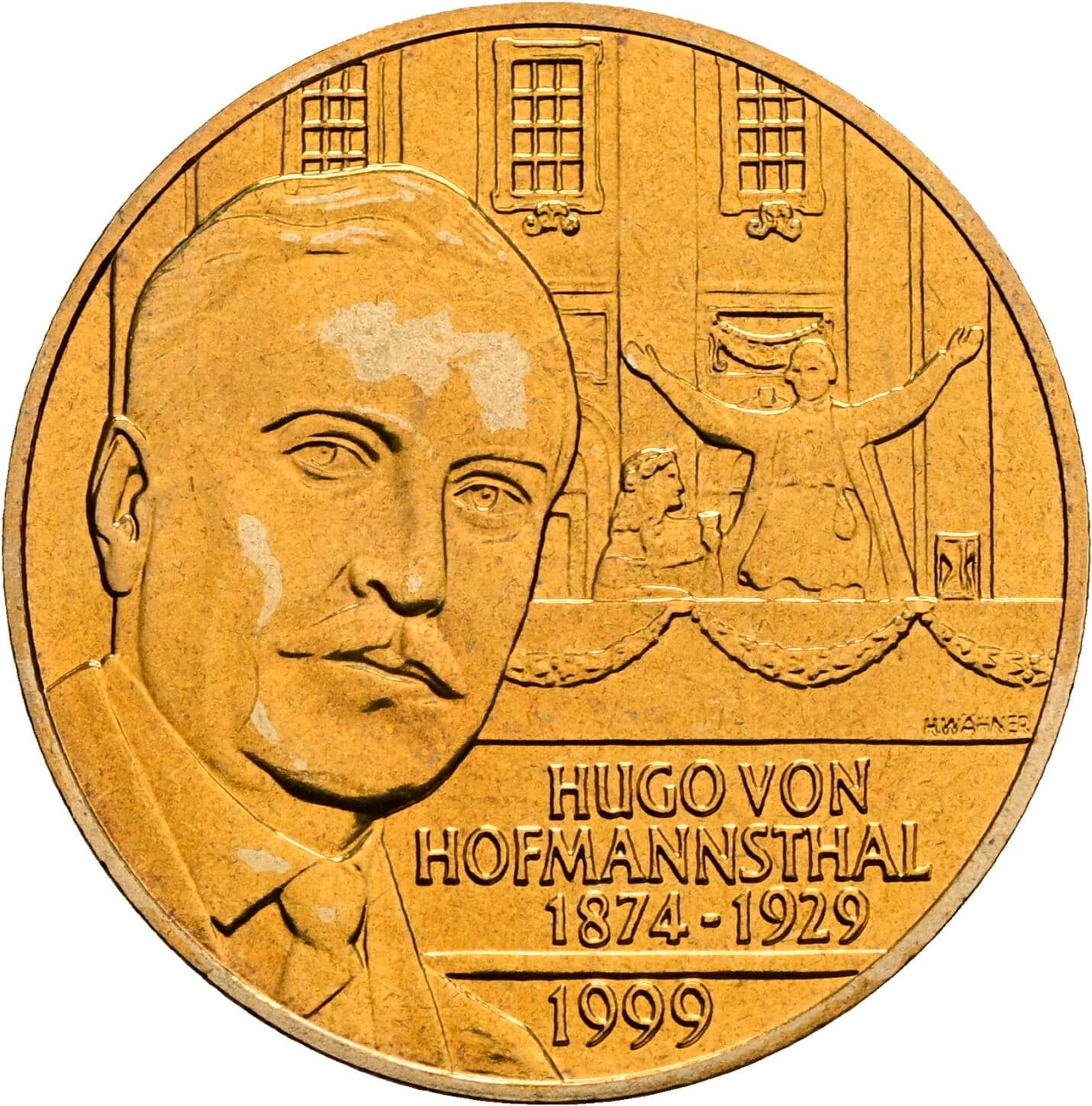 20 Schilling 1999 – Rückseite