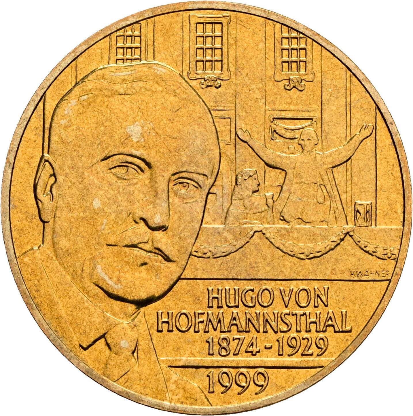 20 Schilling 1999 – Rückseite