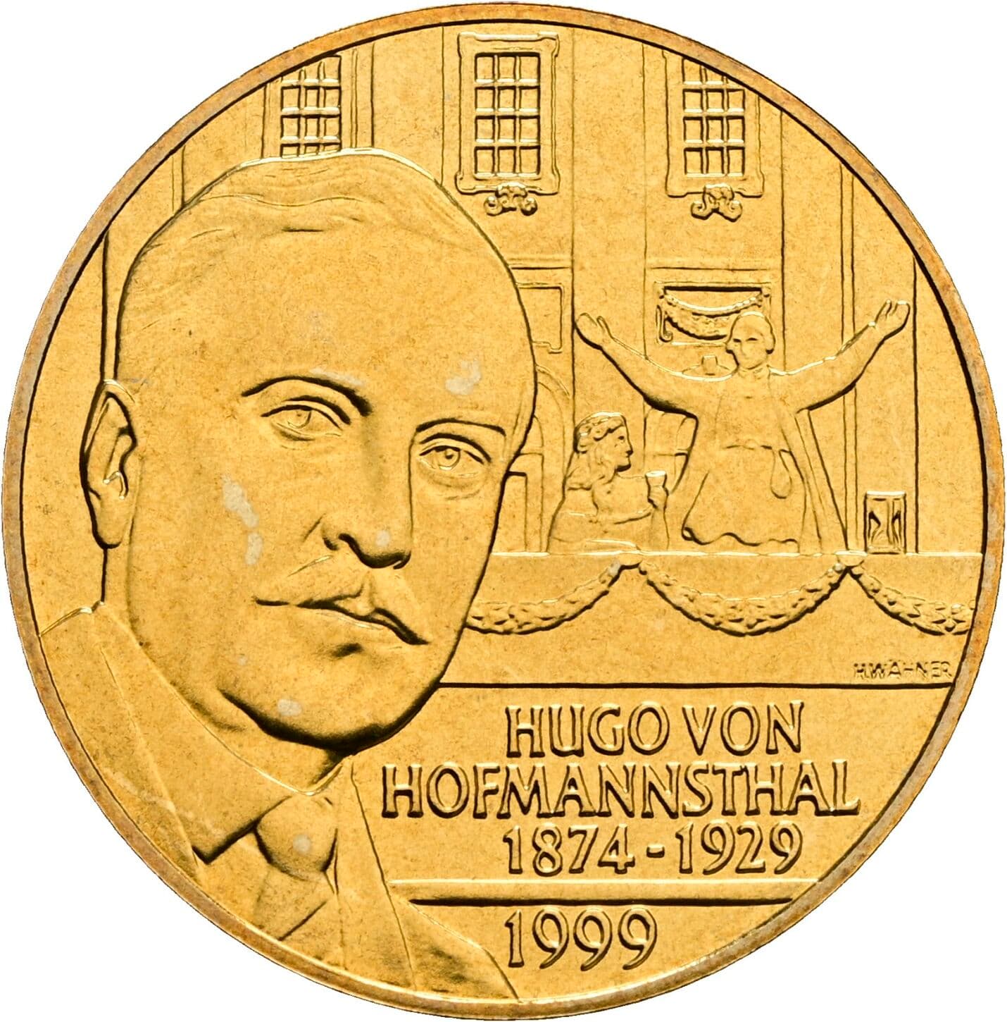 20 Schilling 1999 – Rückseite