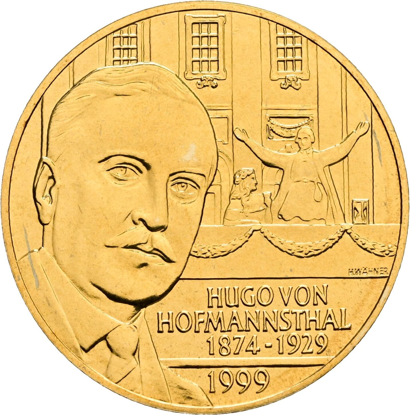 20 Schilling 1999 – Rückseite