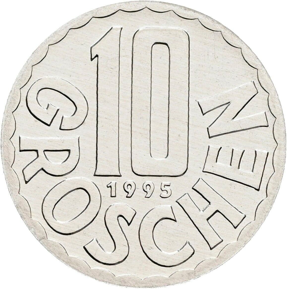 10 Groschen 1995 – Vorderseite