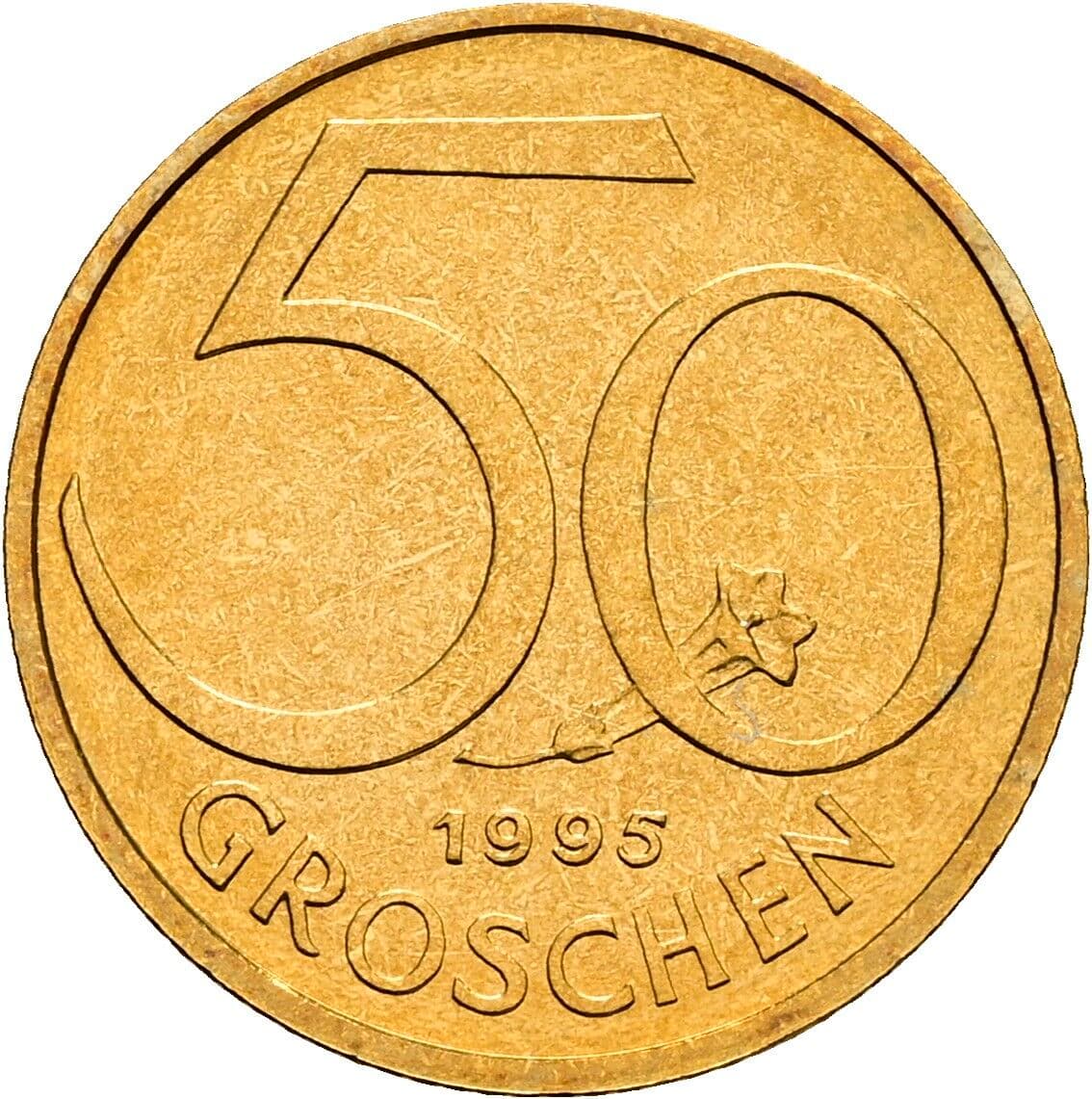50 Groschen 1995 – Vorderseite