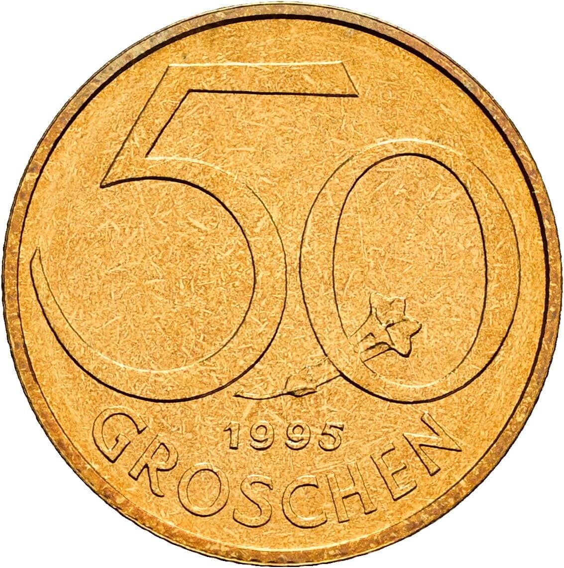 50 Groschen 1995 – Vorderseite