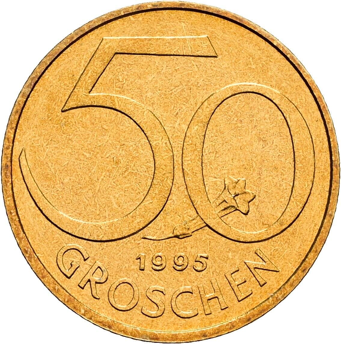 50 Groschen 1995 – Vorderseite