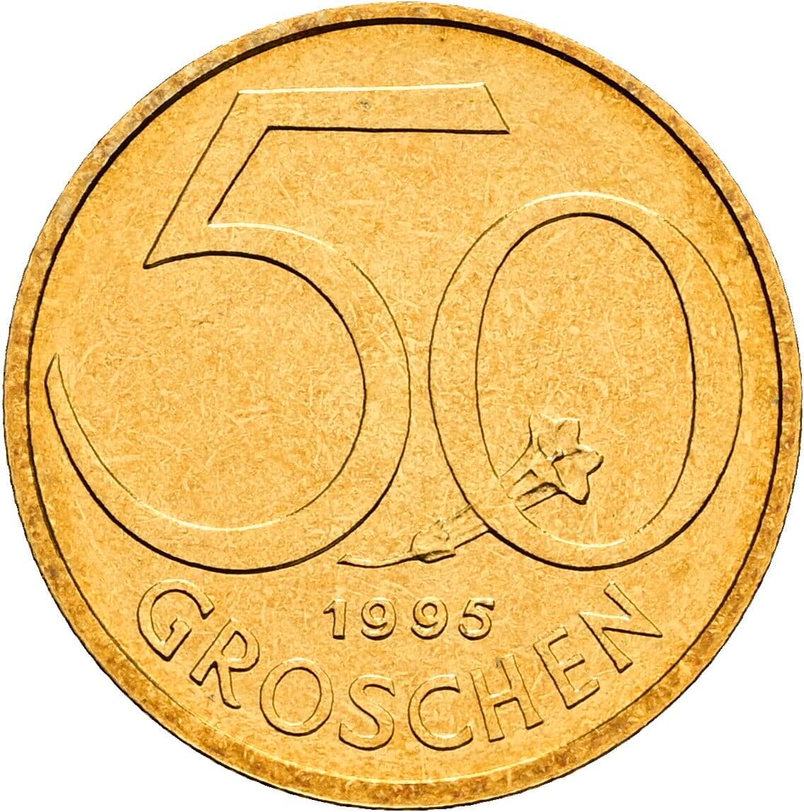 50 Groschen 1995 – Vorderseite