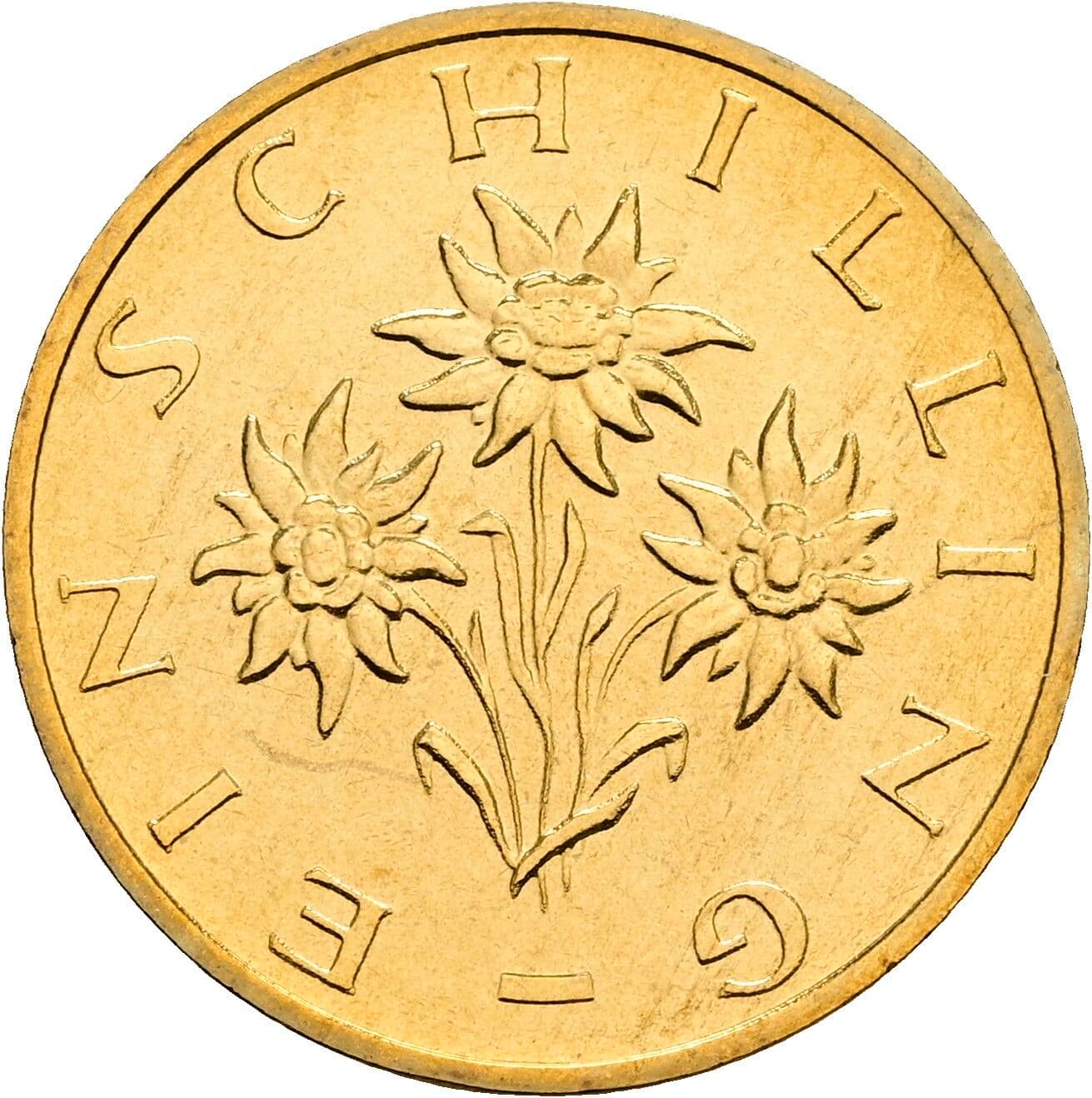 1 Schilling 1995 – Rückseite