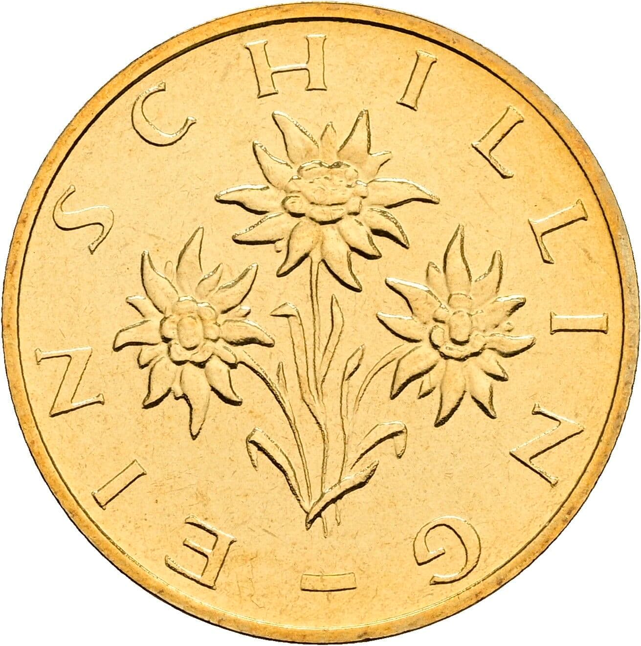 1 Schilling 1995 – Rückseite