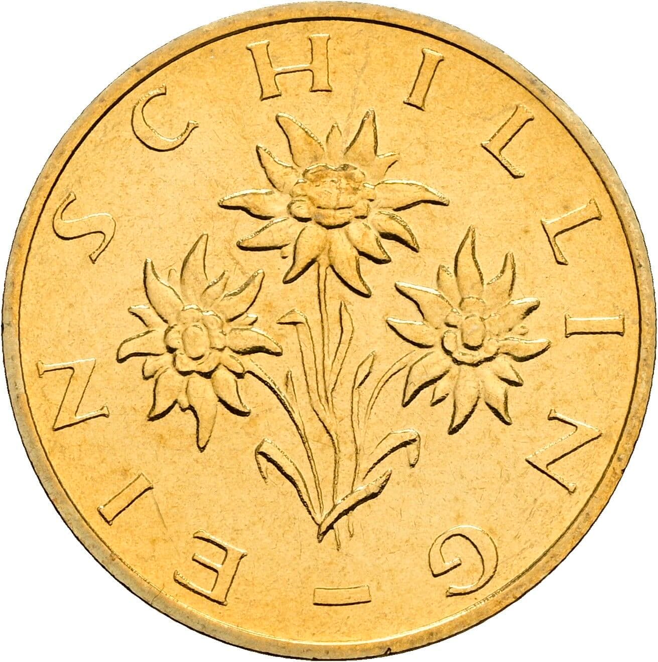 1 Schilling 1995 – Rückseite