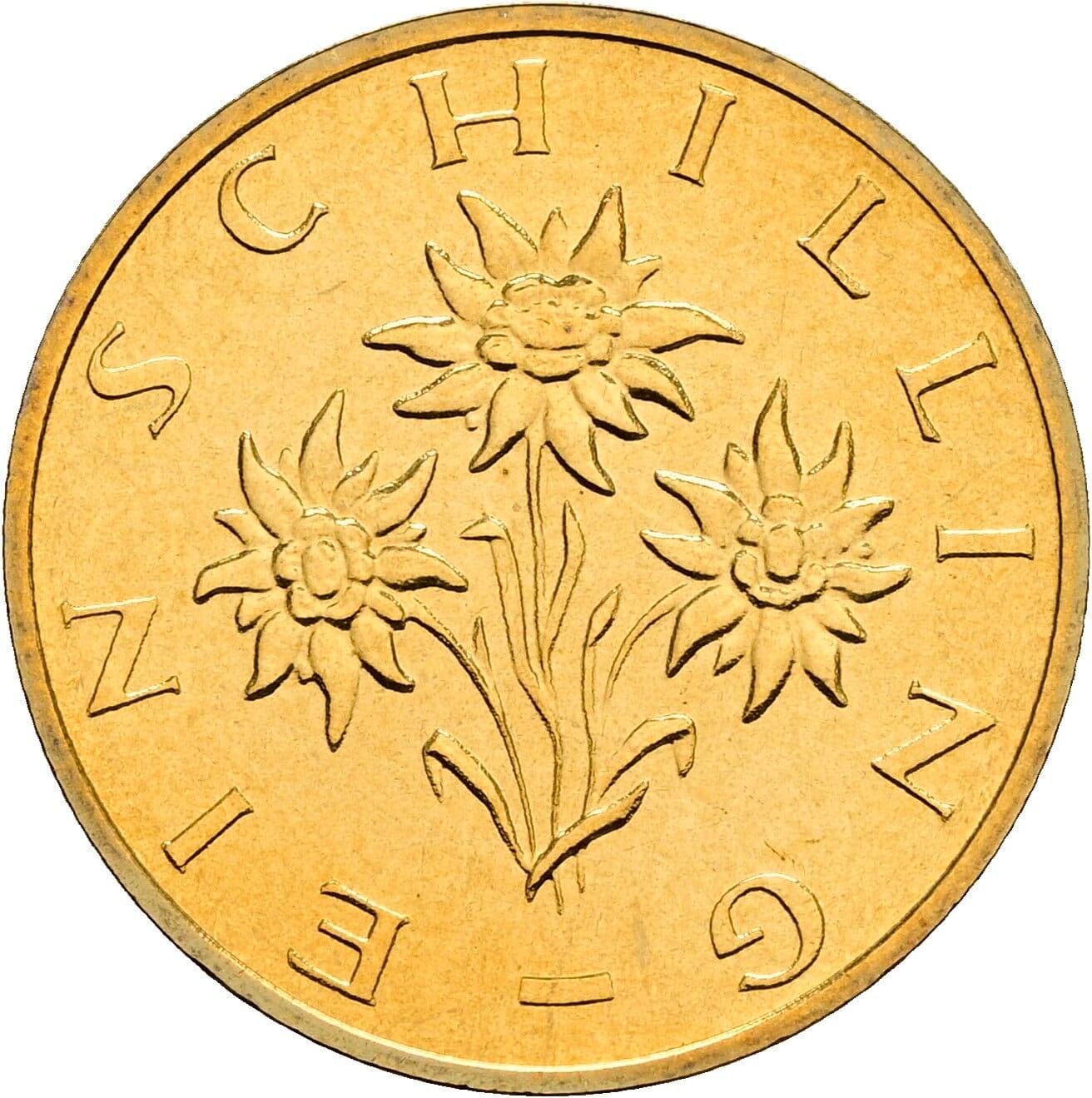 1 Schilling 1995 – Rückseite
