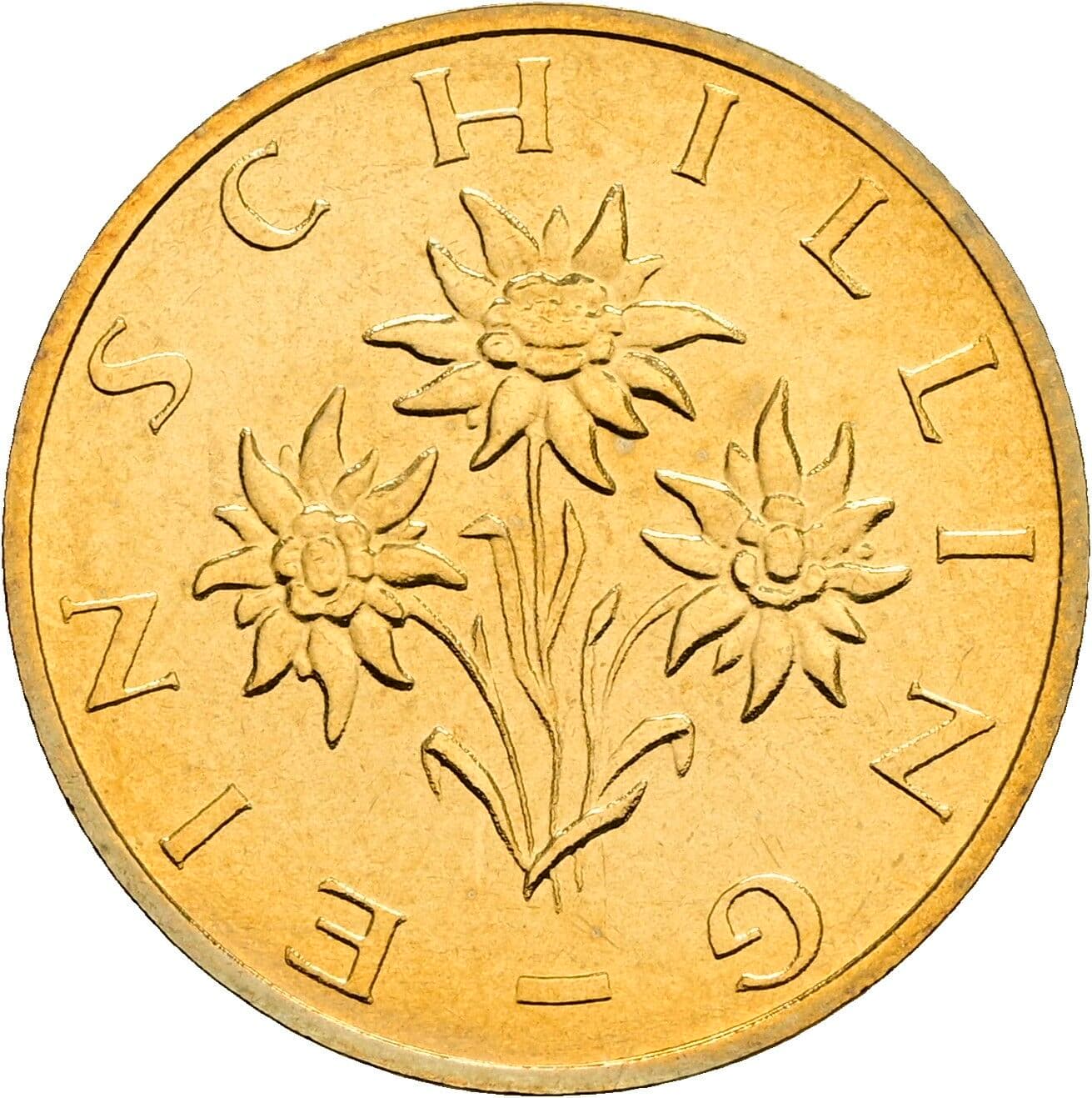 1 Schilling 1995 – Rückseite