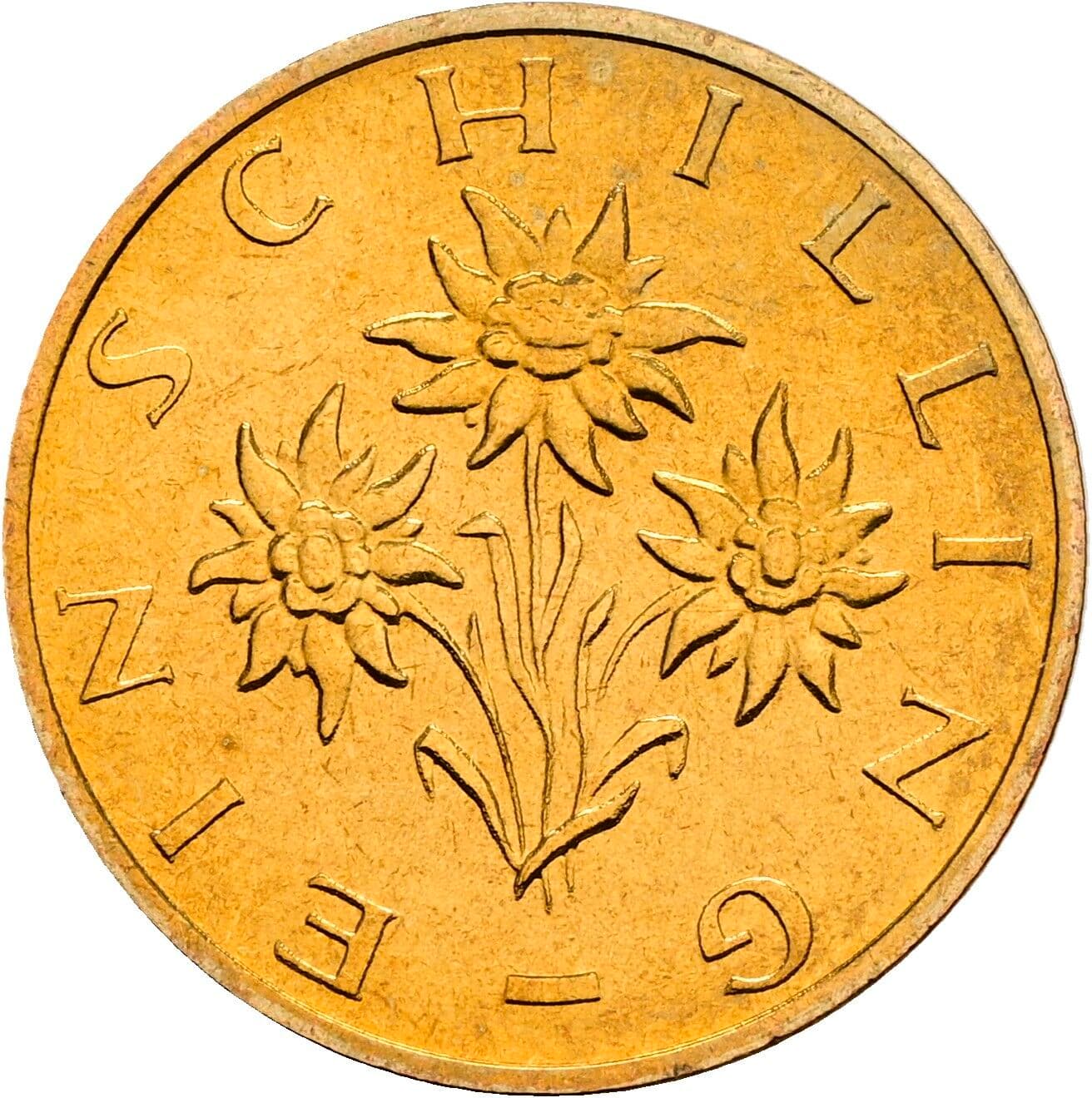 1 Schilling 1995 – Rückseite