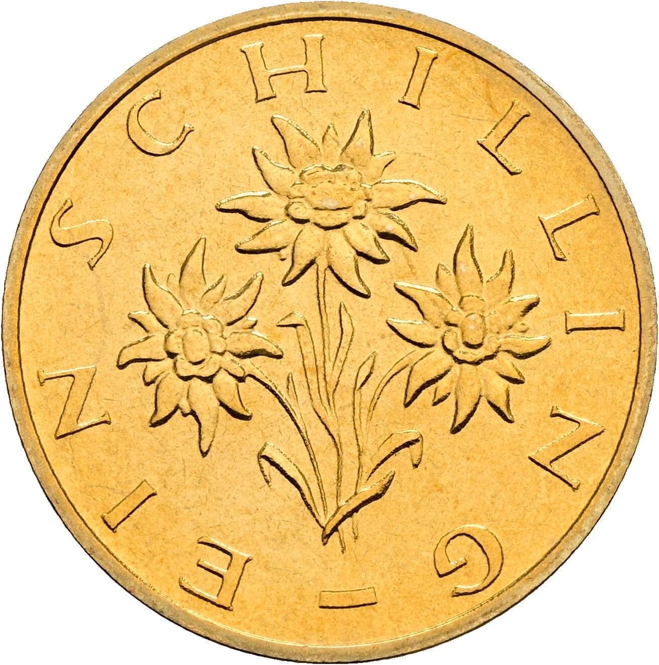 1 Schilling 1995 – Rückseite