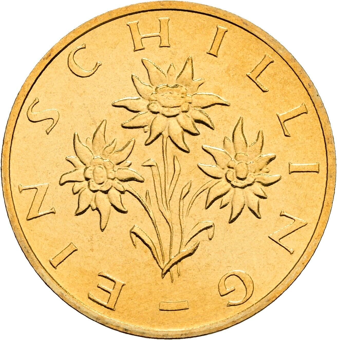 1 Schilling 1995 – Rückseite