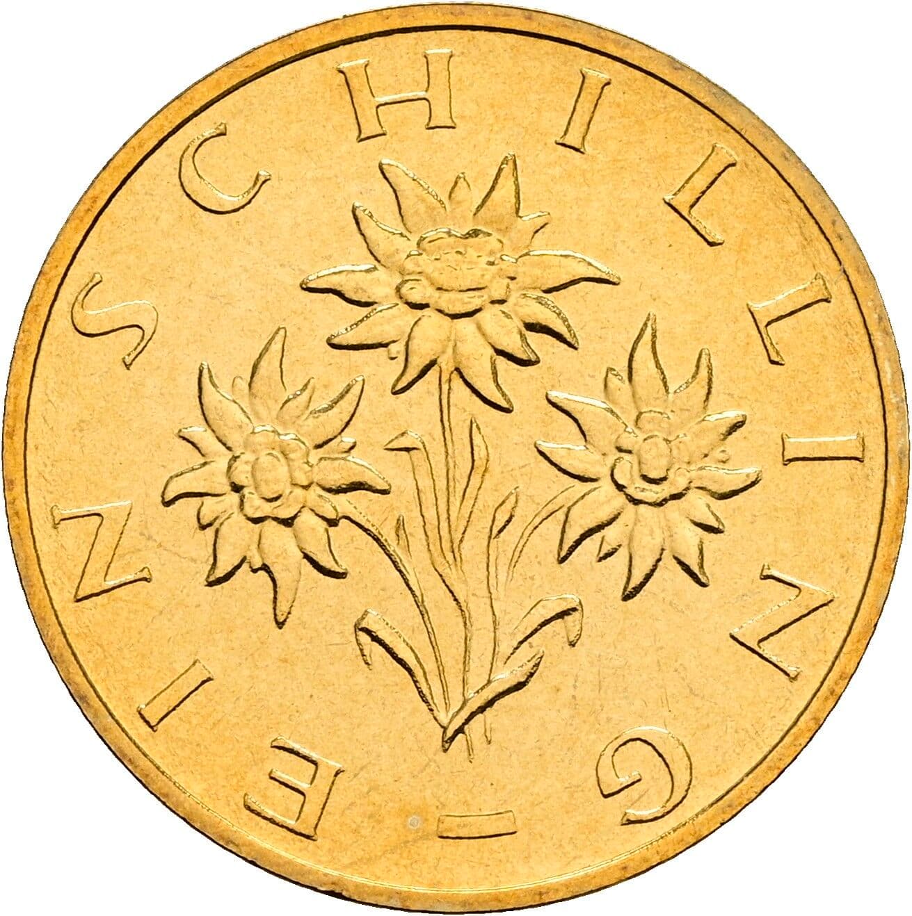 1 Schilling 1995 – Rückseite