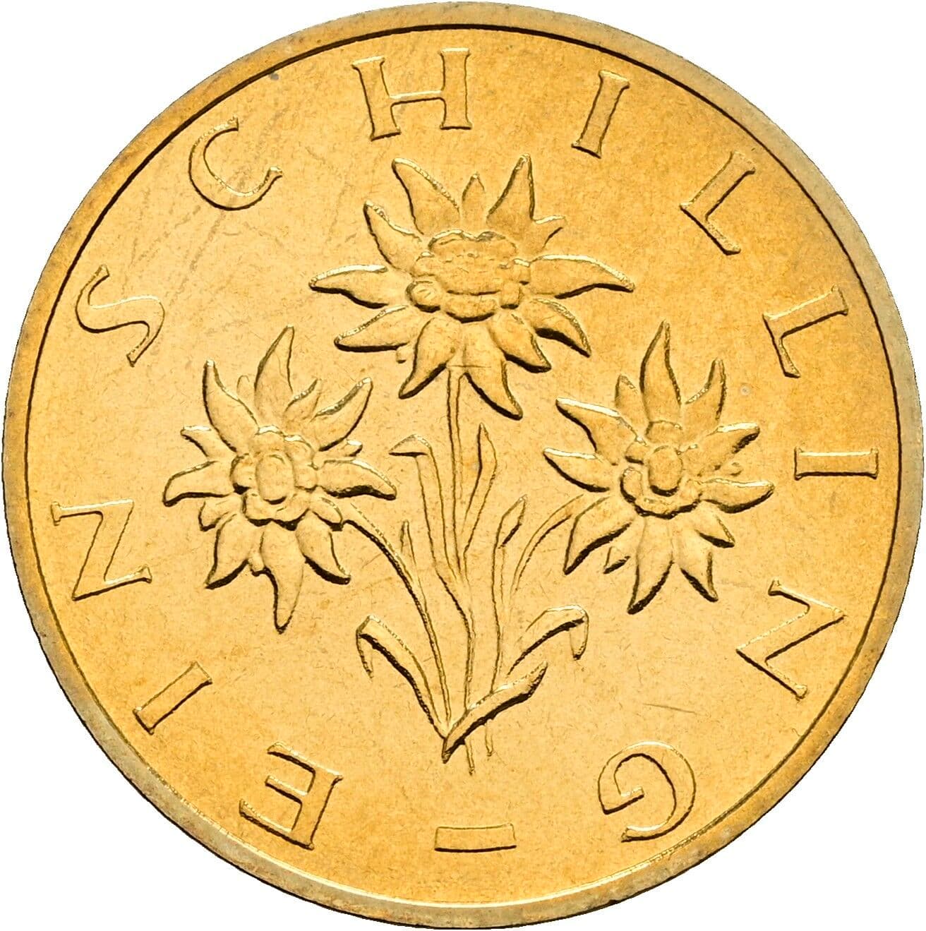 1 Schilling 1995 – Rückseite