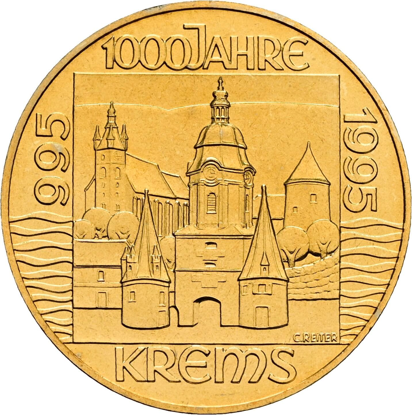 20 Schilling 1995 – Rückseite