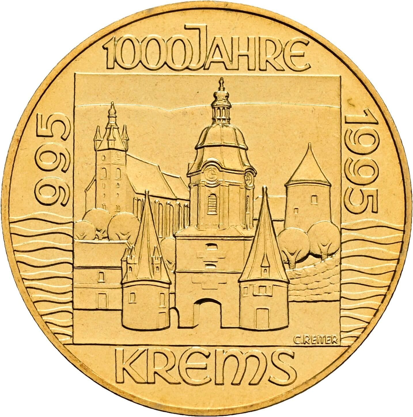 20 Schilling 1995 – Rückseite