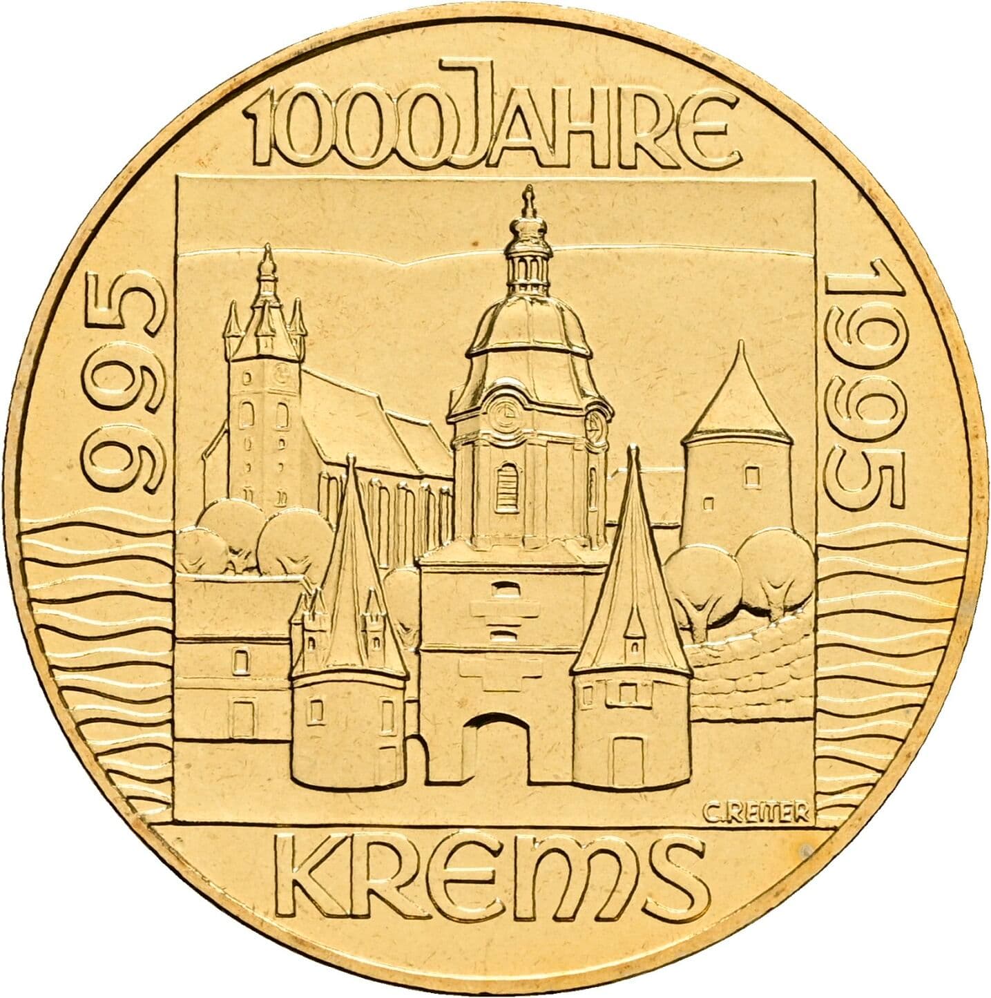 20 Schilling 1995 – Rückseite