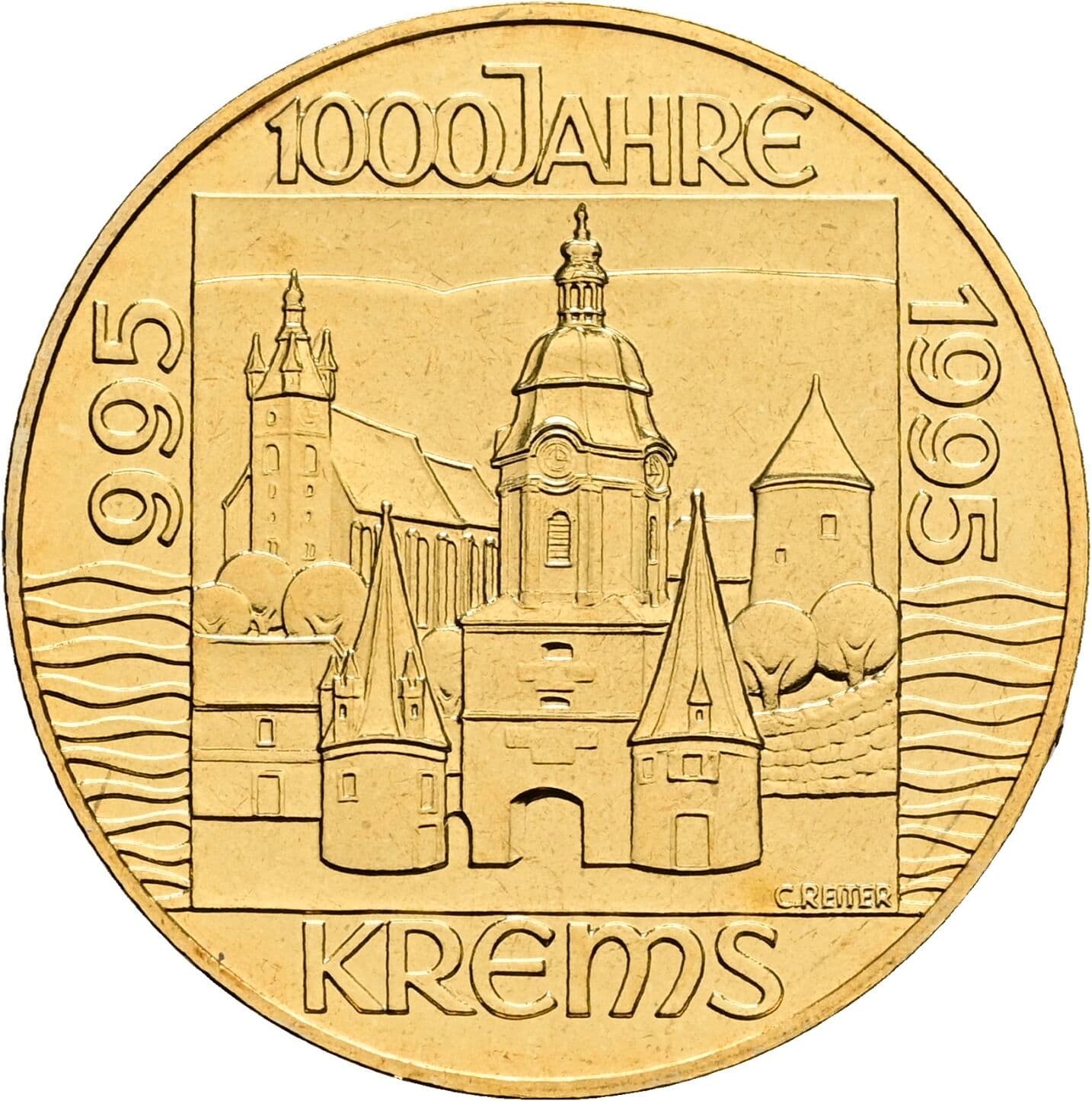 20 Schilling 1995 – Rückseite