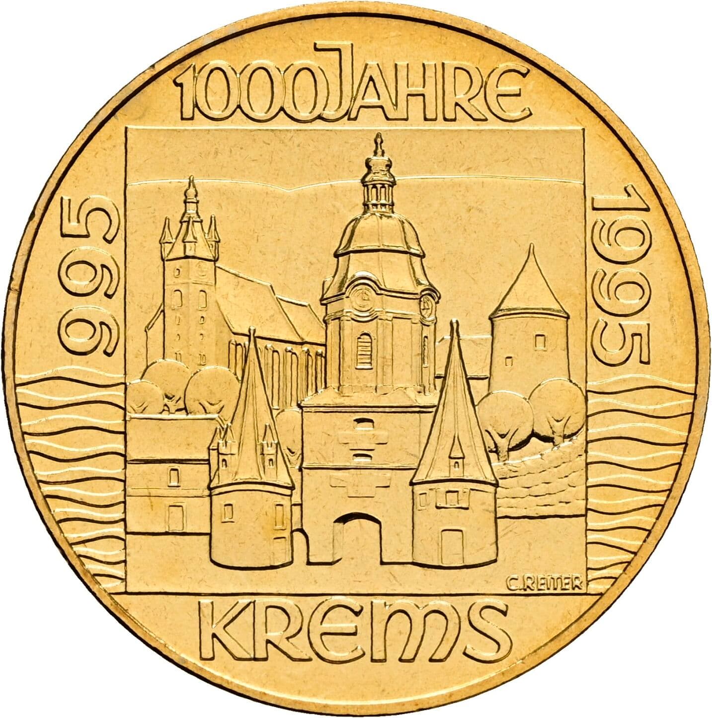 20 Schilling 1995 – Rückseite