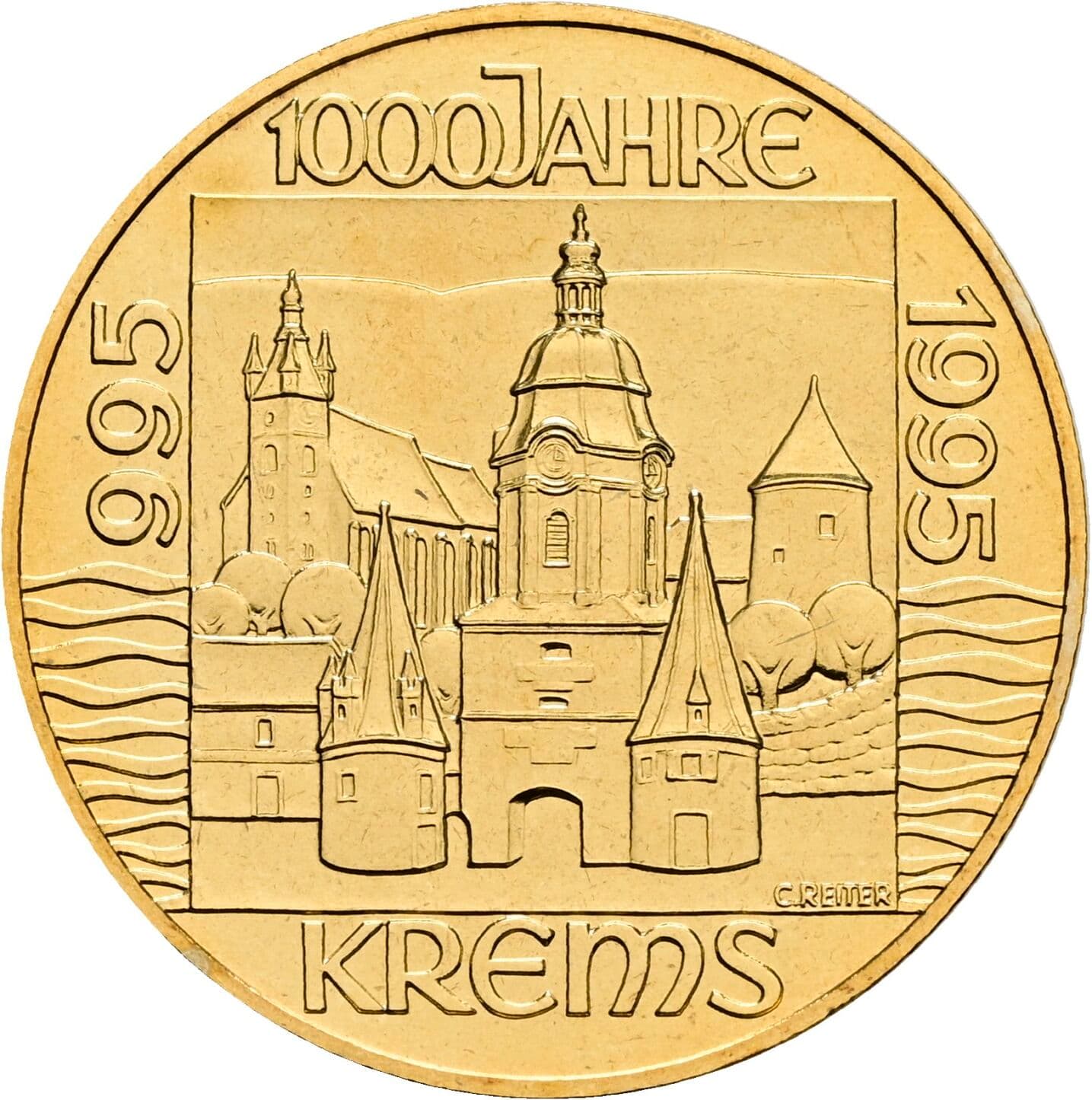 20 Schilling 1995 – Rückseite
