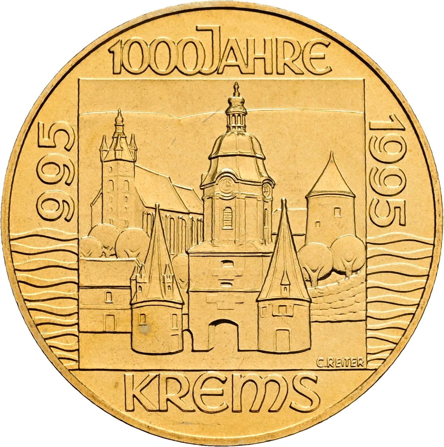 20 Schilling 1995 – Rückseite