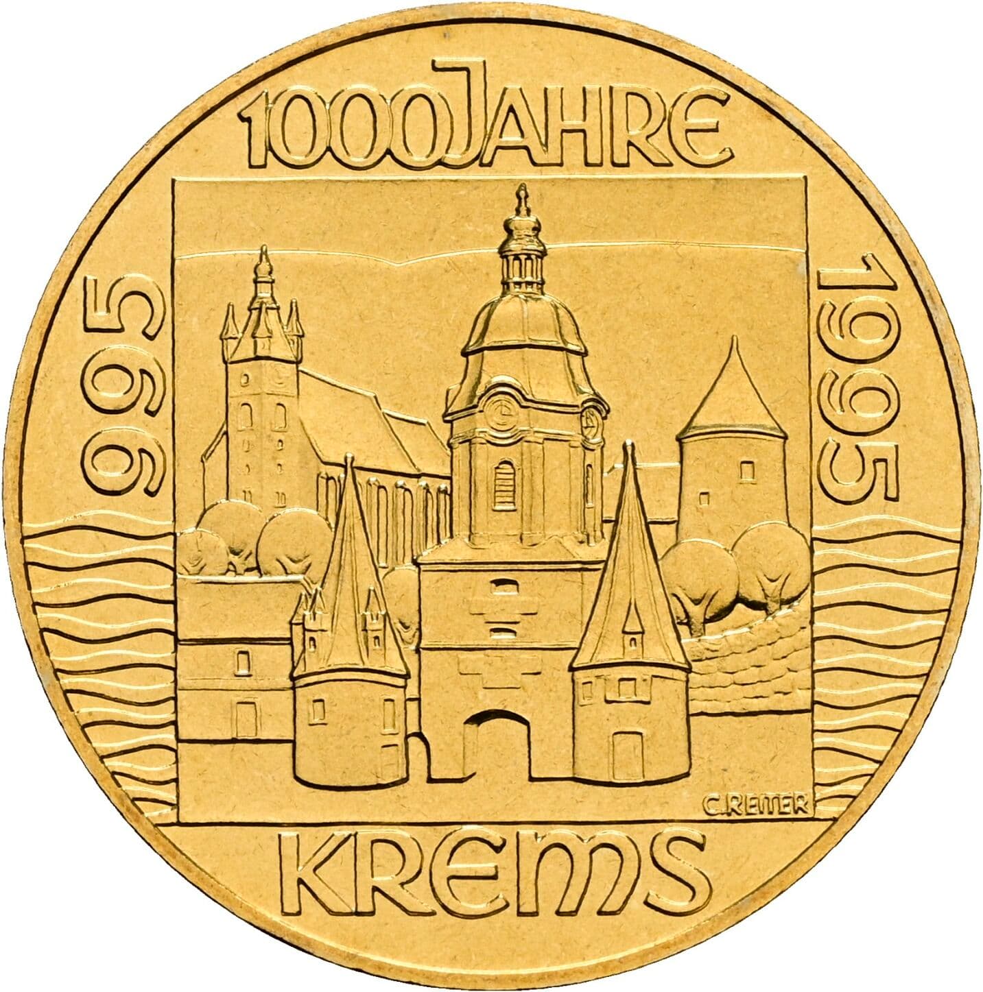 20 Schilling 1995 – Rückseite