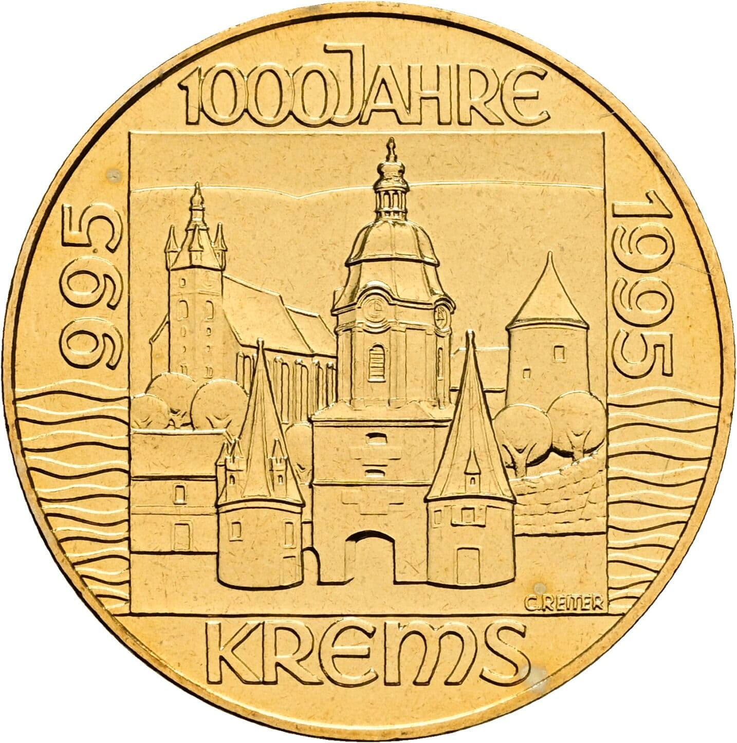 20 Schilling 1995 – Rückseite