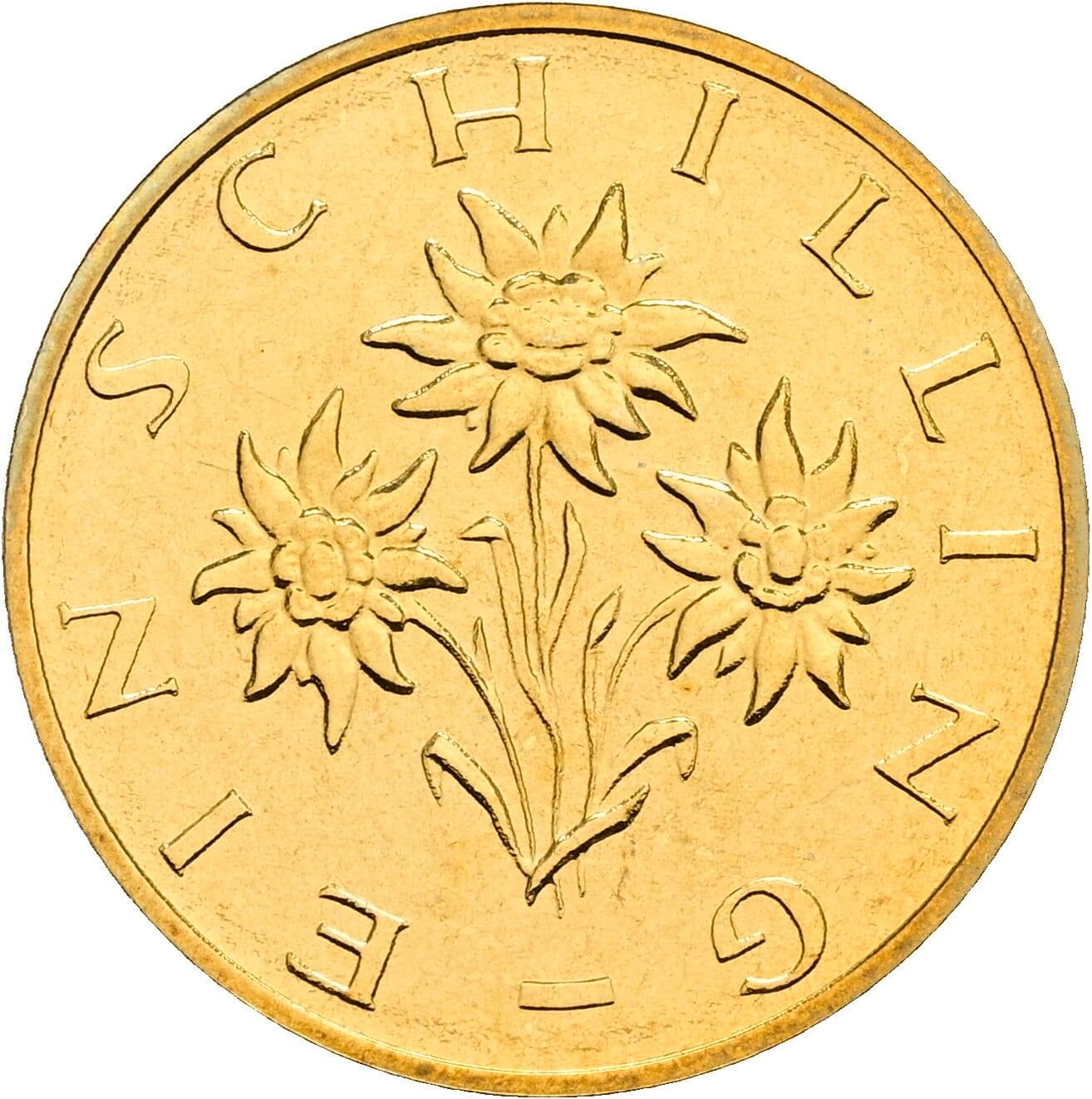 1 Schilling 1997 – Rückseite
