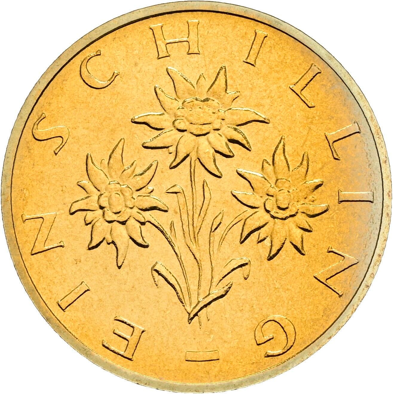 1 Schilling 1997 – Rückseite
