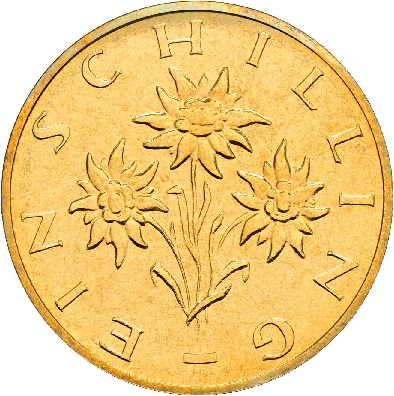 1 Schilling 1997 – Rückseite