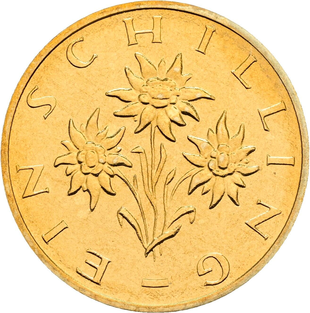 1 Schilling 1997 – Rückseite