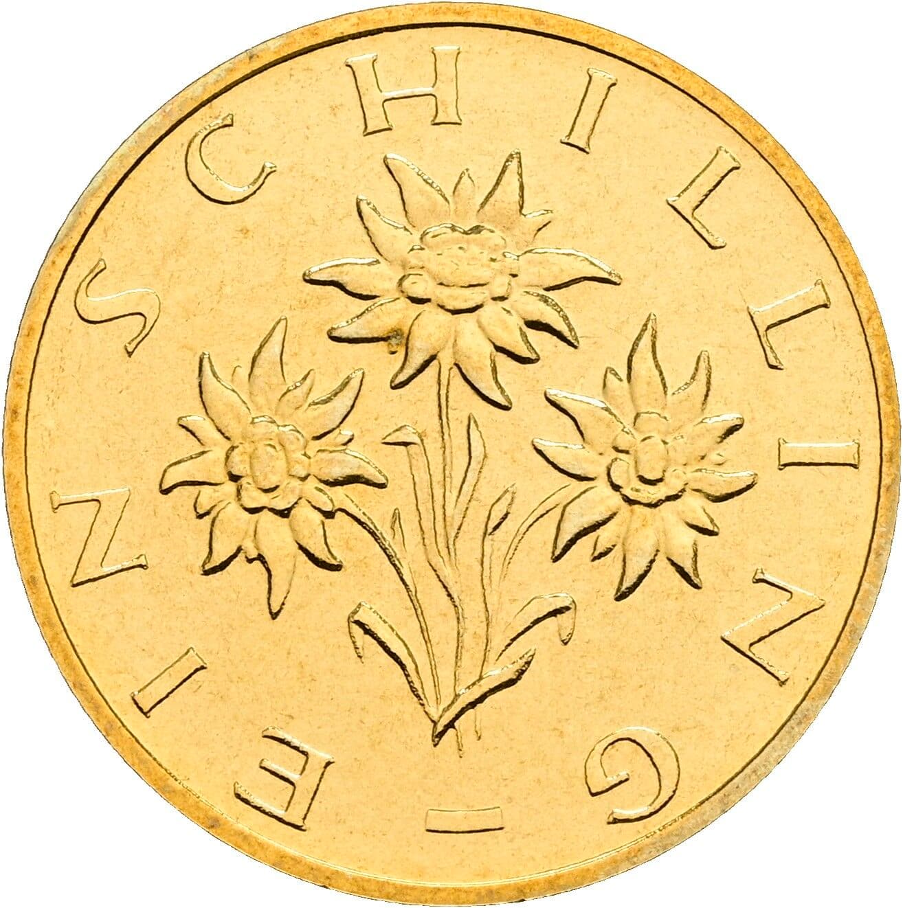 1 Schilling 1997 – Rückseite