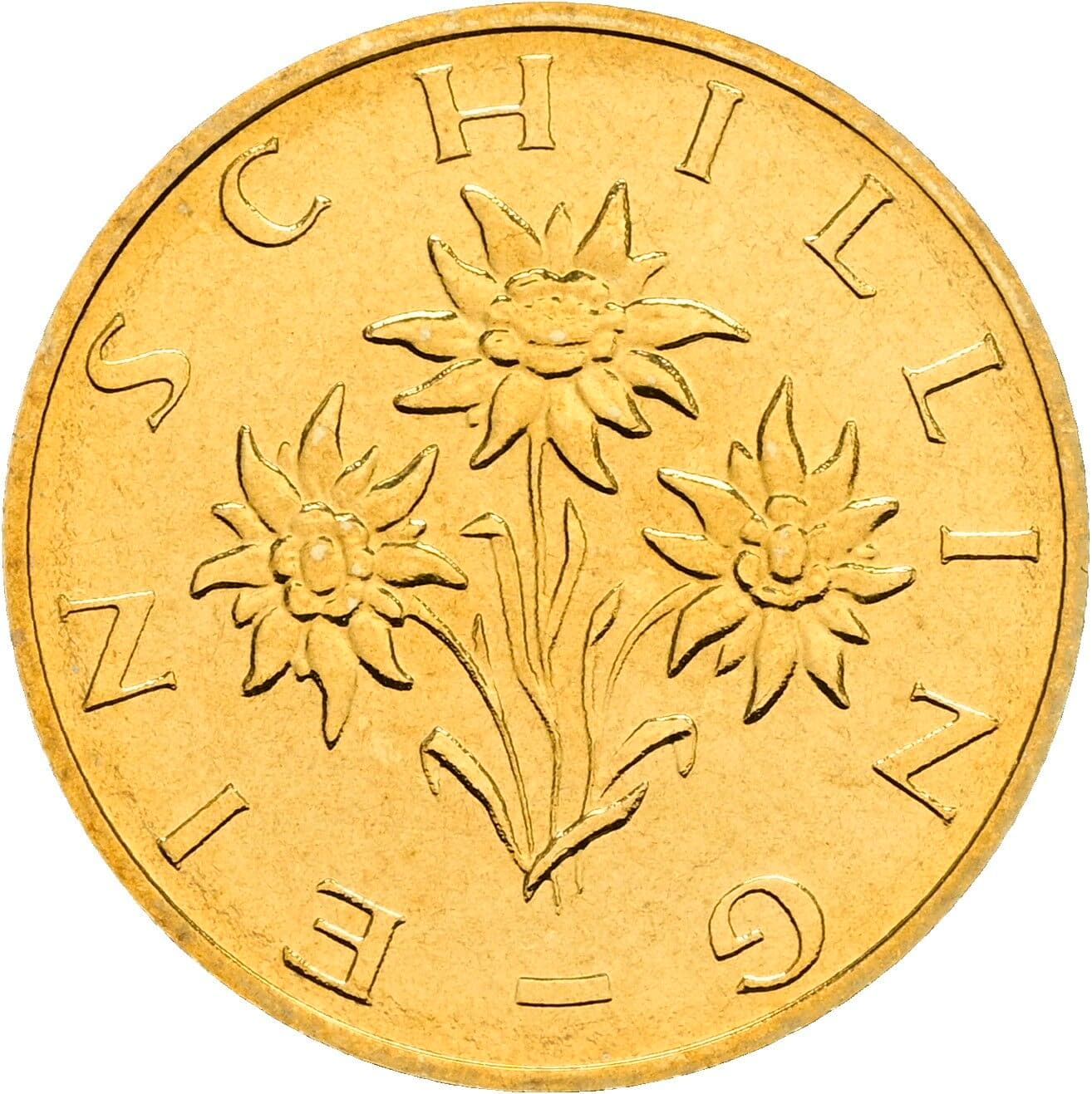 1 Schilling 1997 – Rückseite