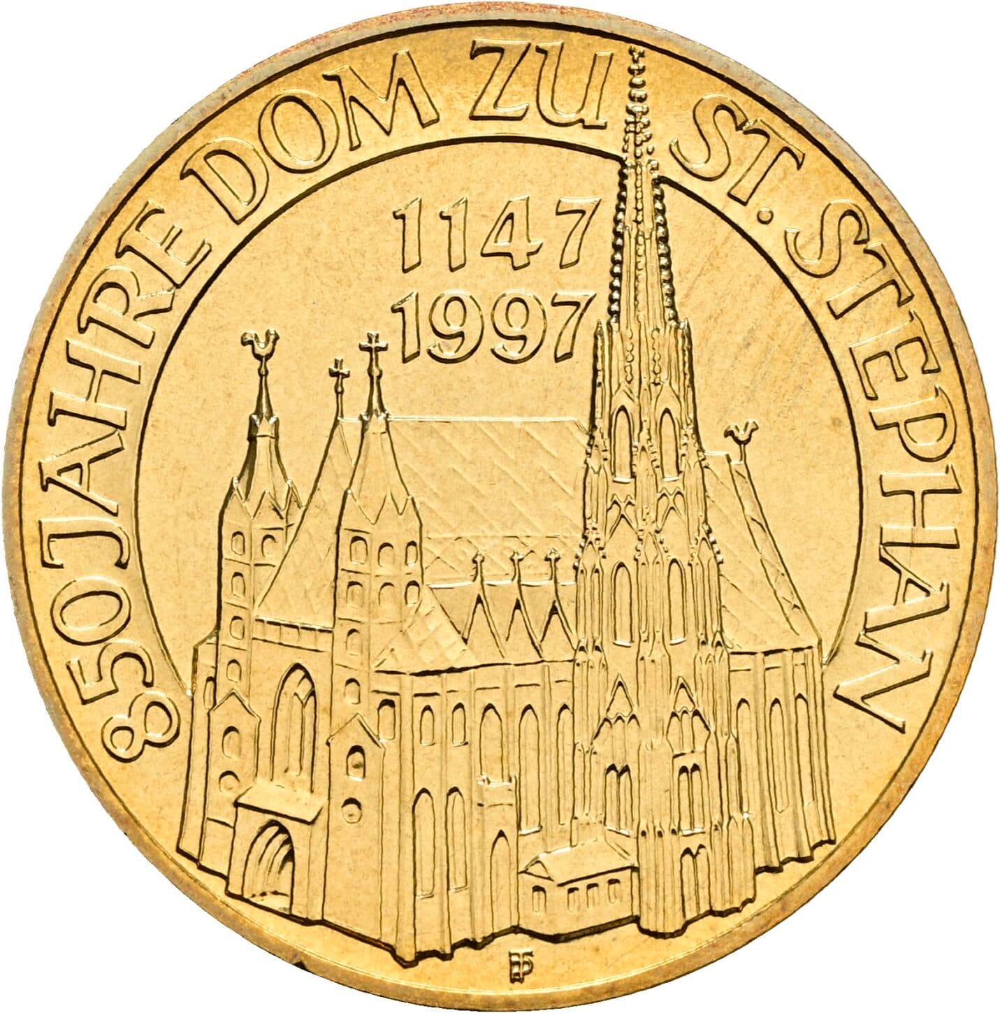 20 Schilling 1997 – Rückseite