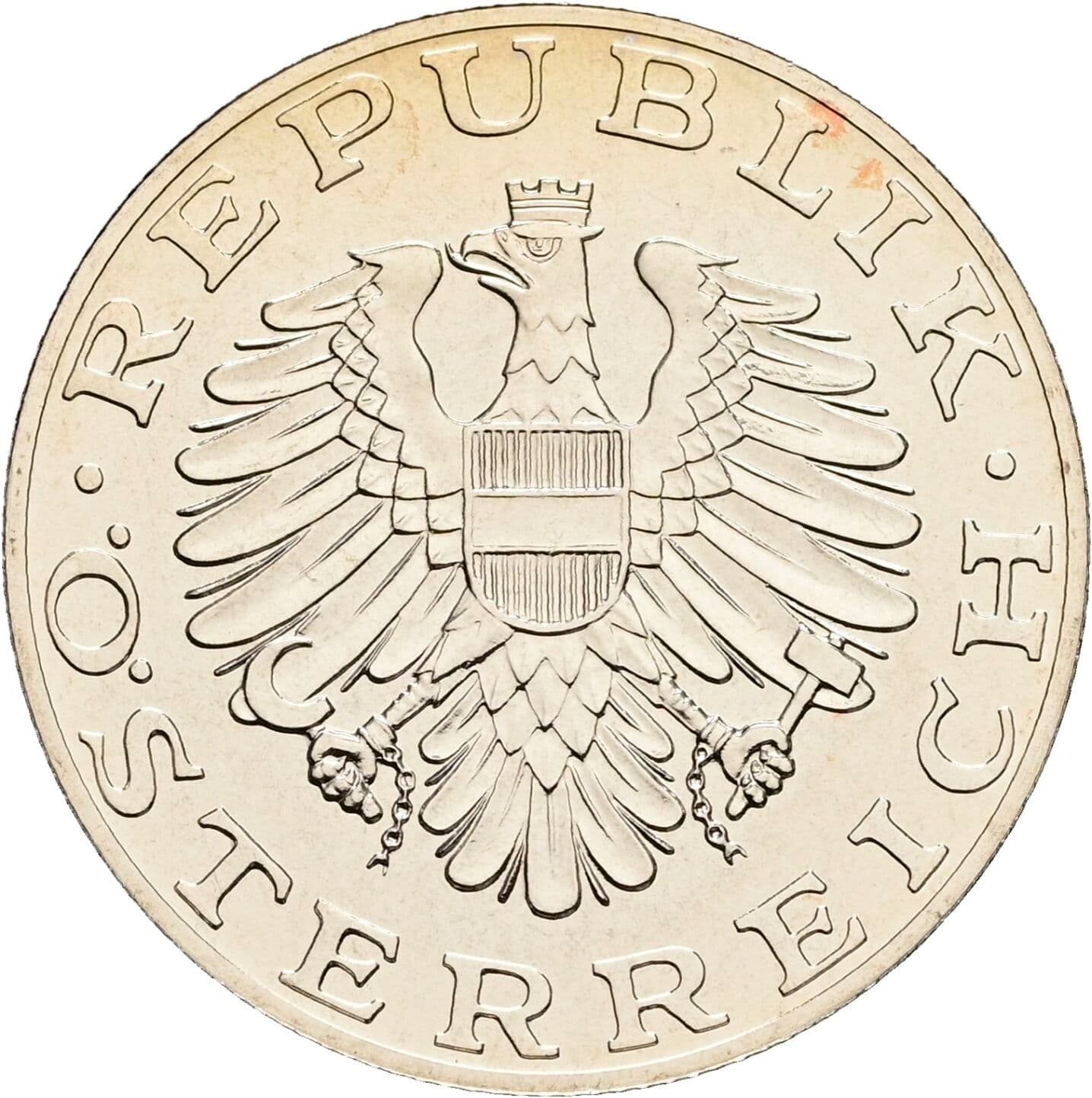 10 Schilling 1997 – Rückseite