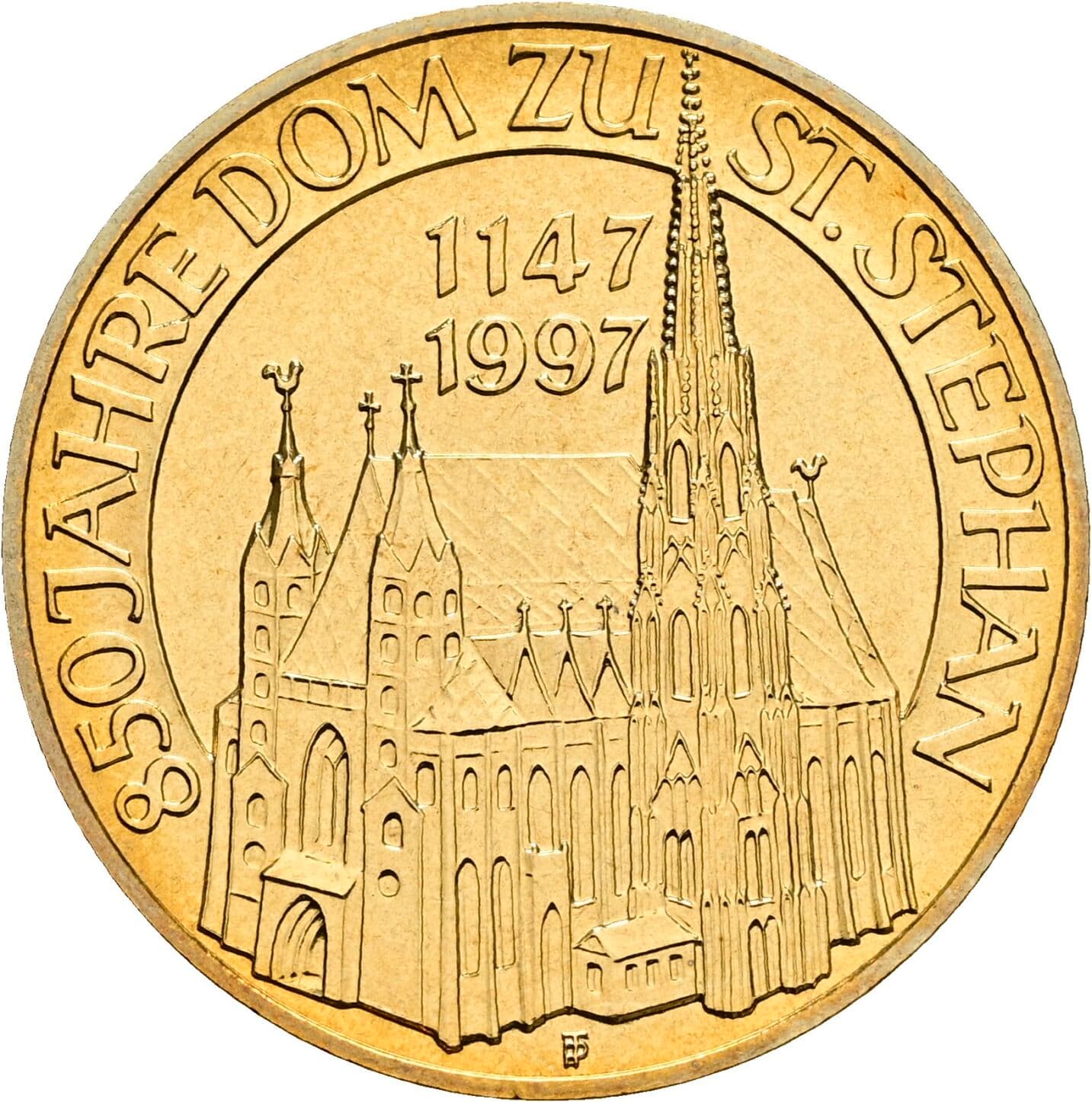 20 Schilling 1997 – Rückseite