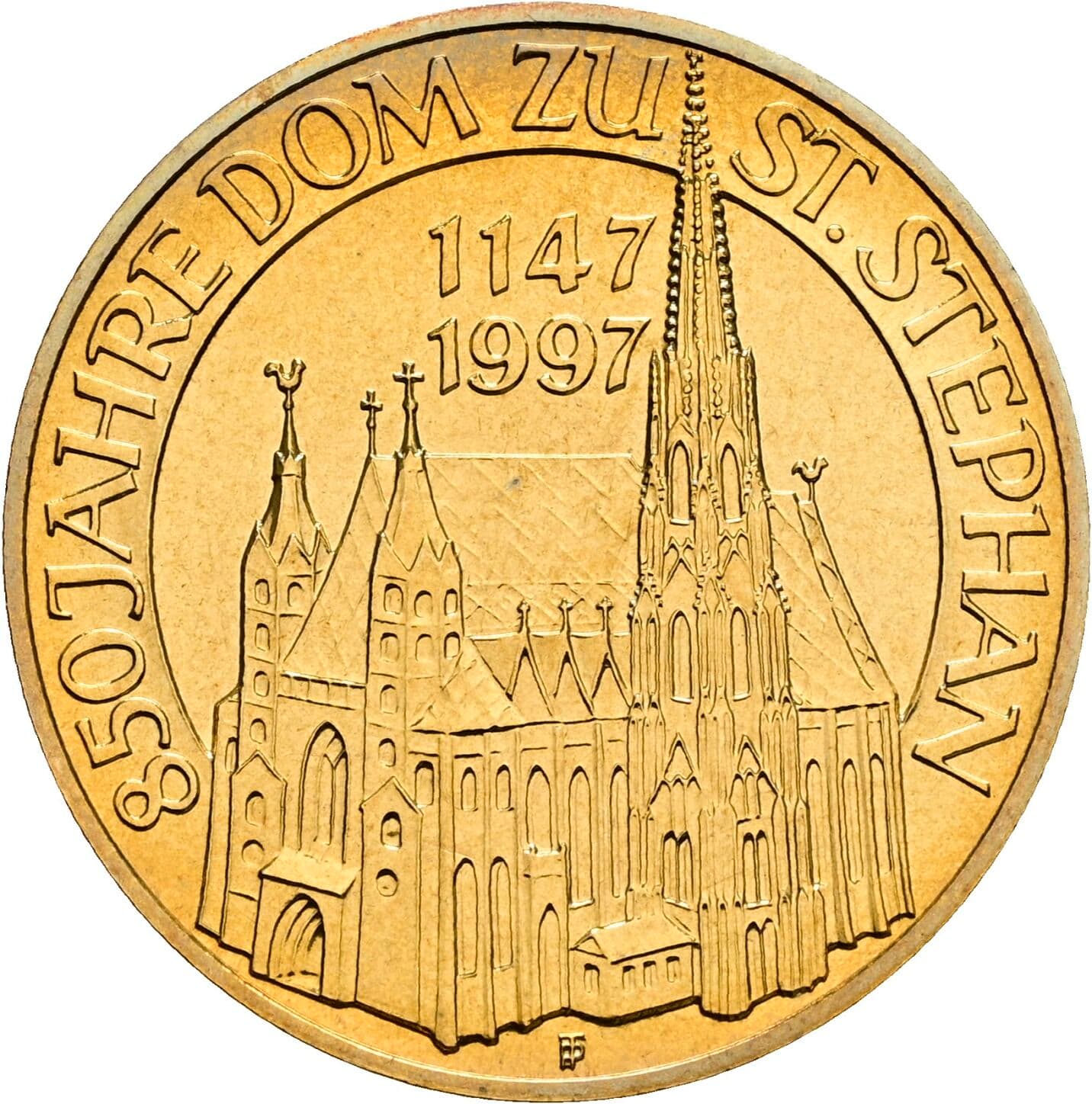 20 Schilling 1997 – Rückseite