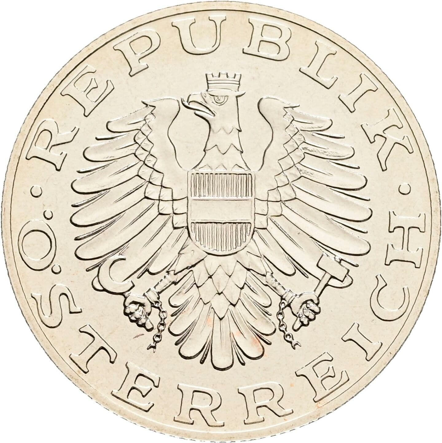 10 Schilling 1997 – Rückseite