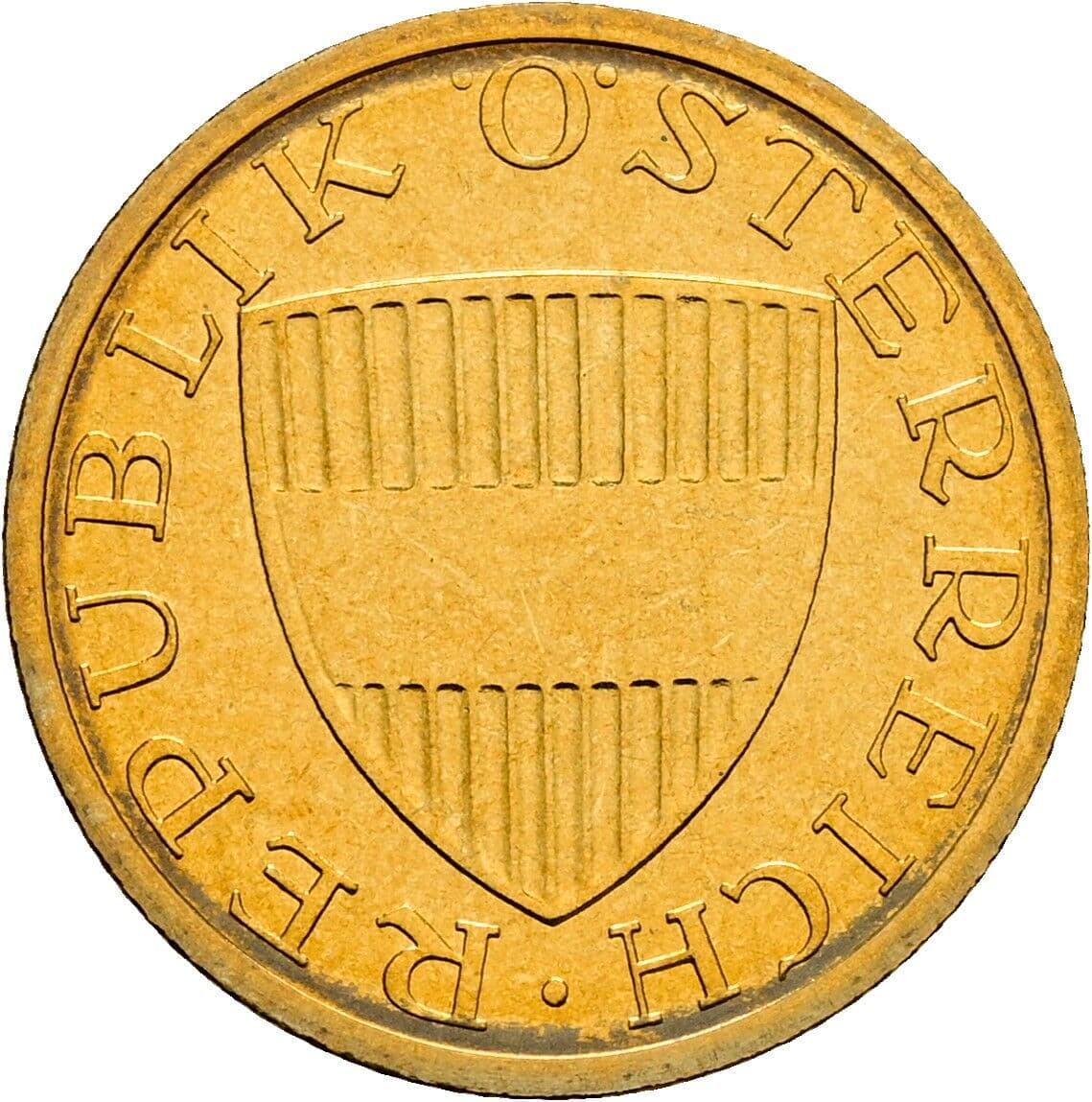 50 Groschen 1996 – Rückseite