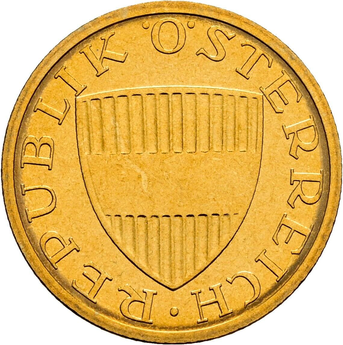50 Groschen 1996 – Rückseite