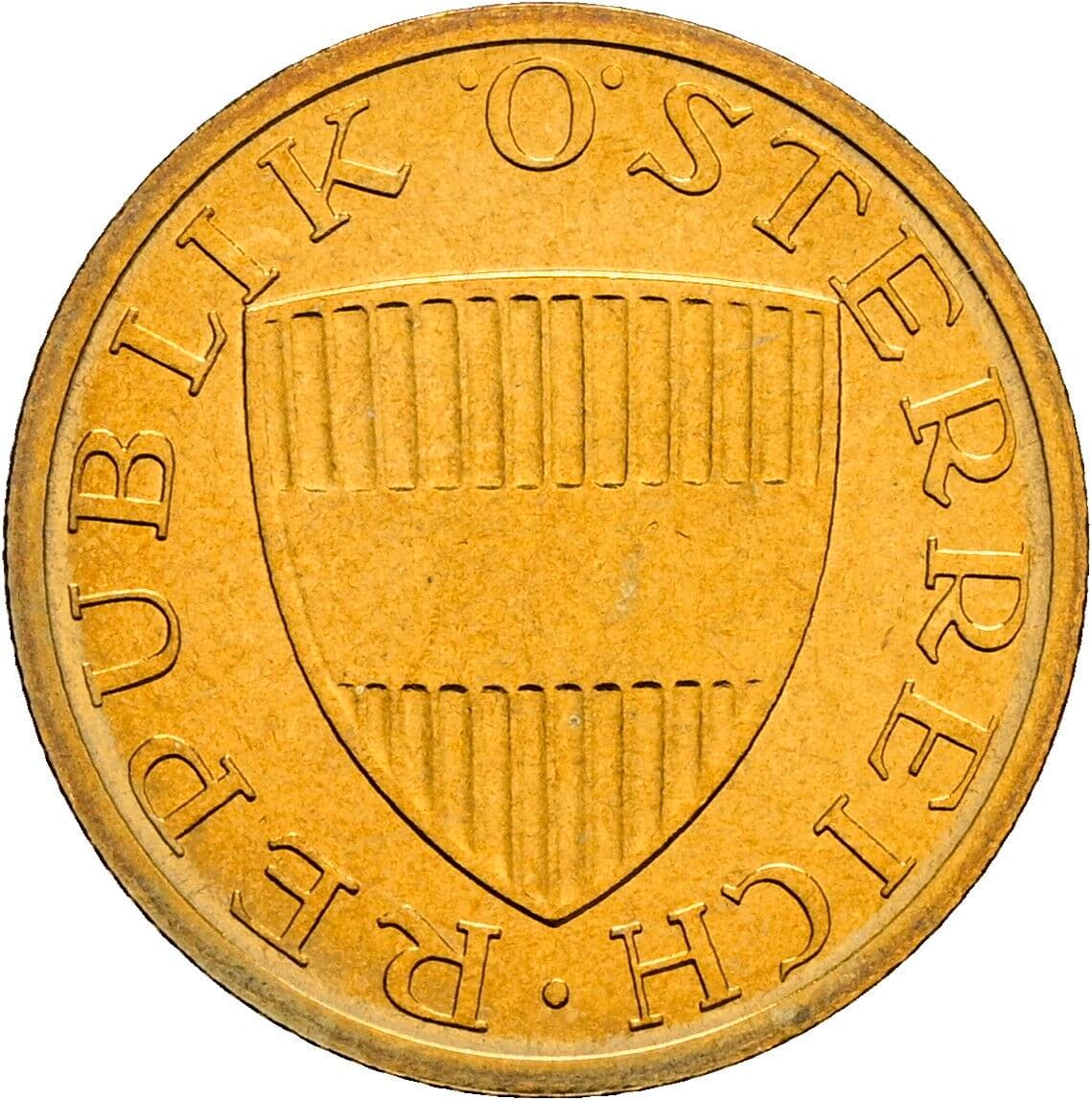 50 Groschen 1996 – Rückseite