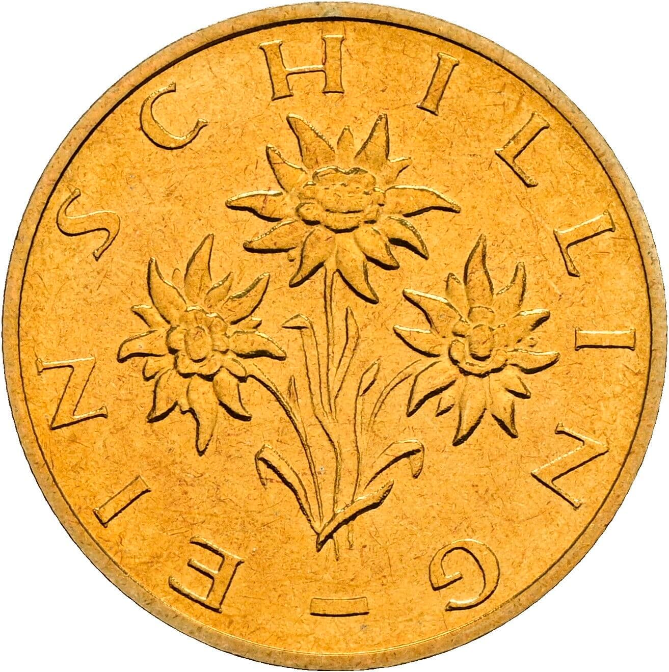 1 Schilling 1996 – Rückseite